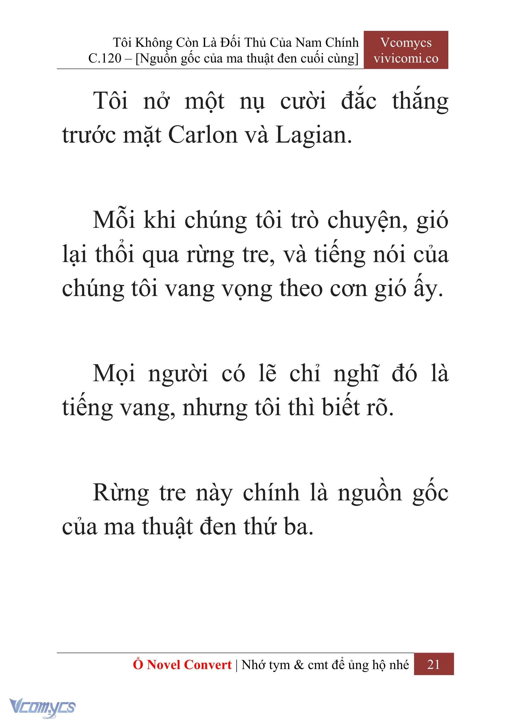 [Novel] Tôi Không Còn Là Đối Thủ Của Nam Chính Chapter  120 - 23