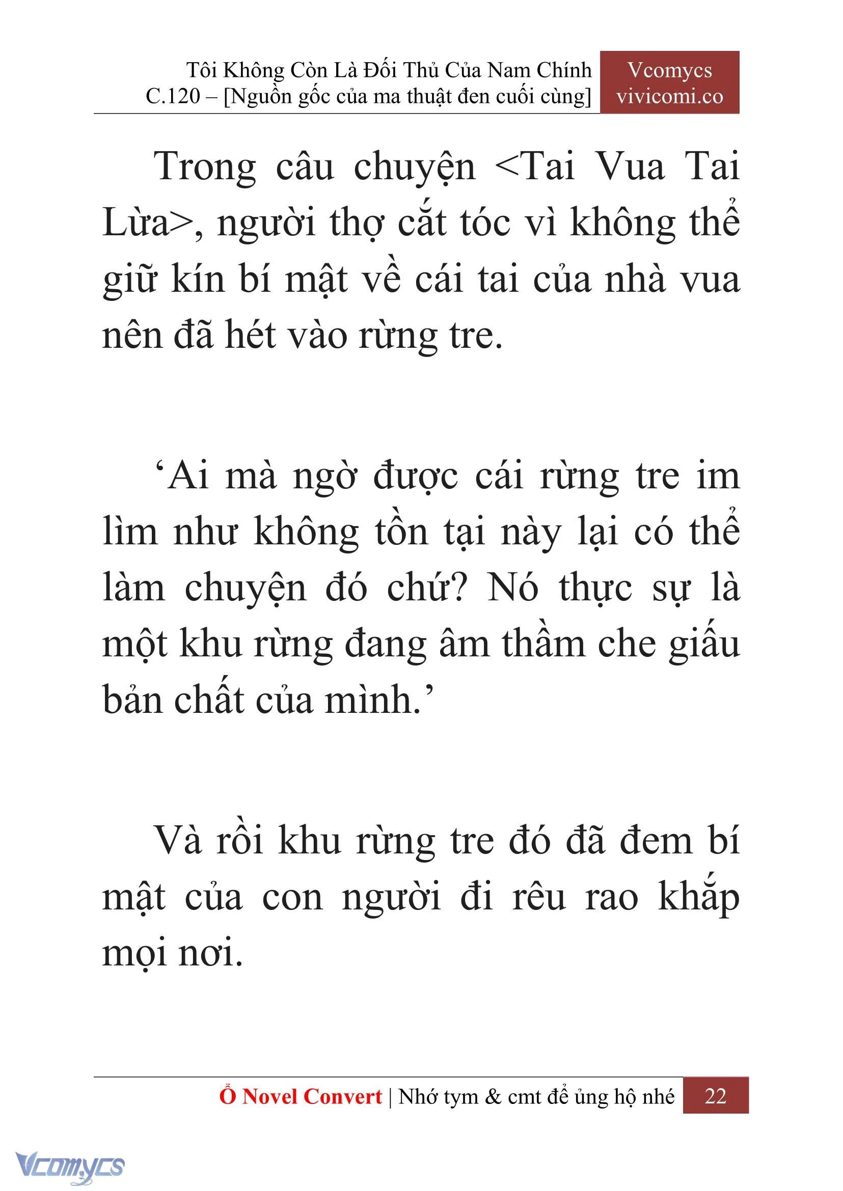 [Novel] Tôi Không Còn Là Đối Thủ Của Nam Chính Chapter  120 - 24