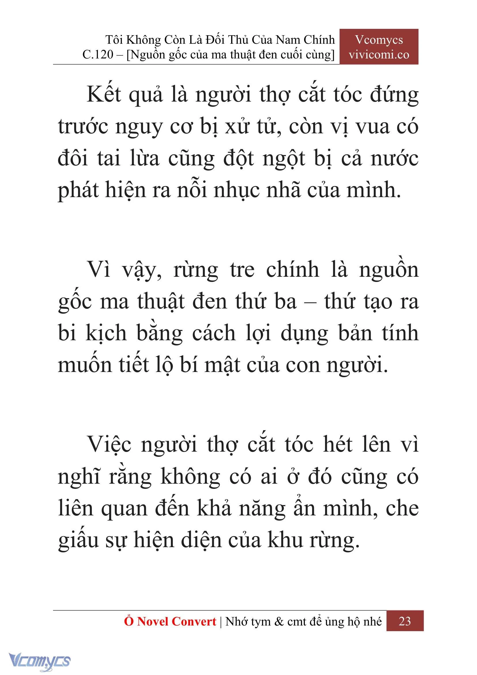 [Novel] Tôi Không Còn Là Đối Thủ Của Nam Chính Chapter  120 - 25