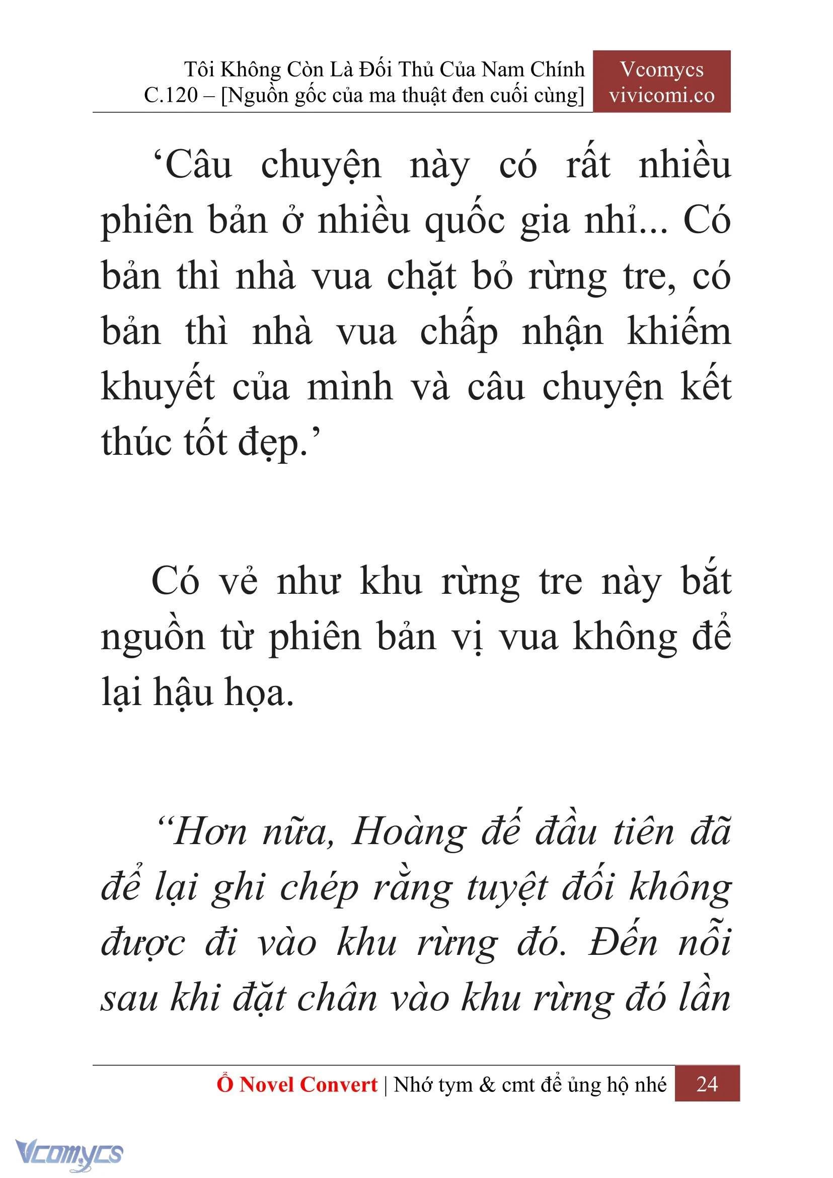 [Novel] Tôi Không Còn Là Đối Thủ Của Nam Chính Chapter  120 - 26