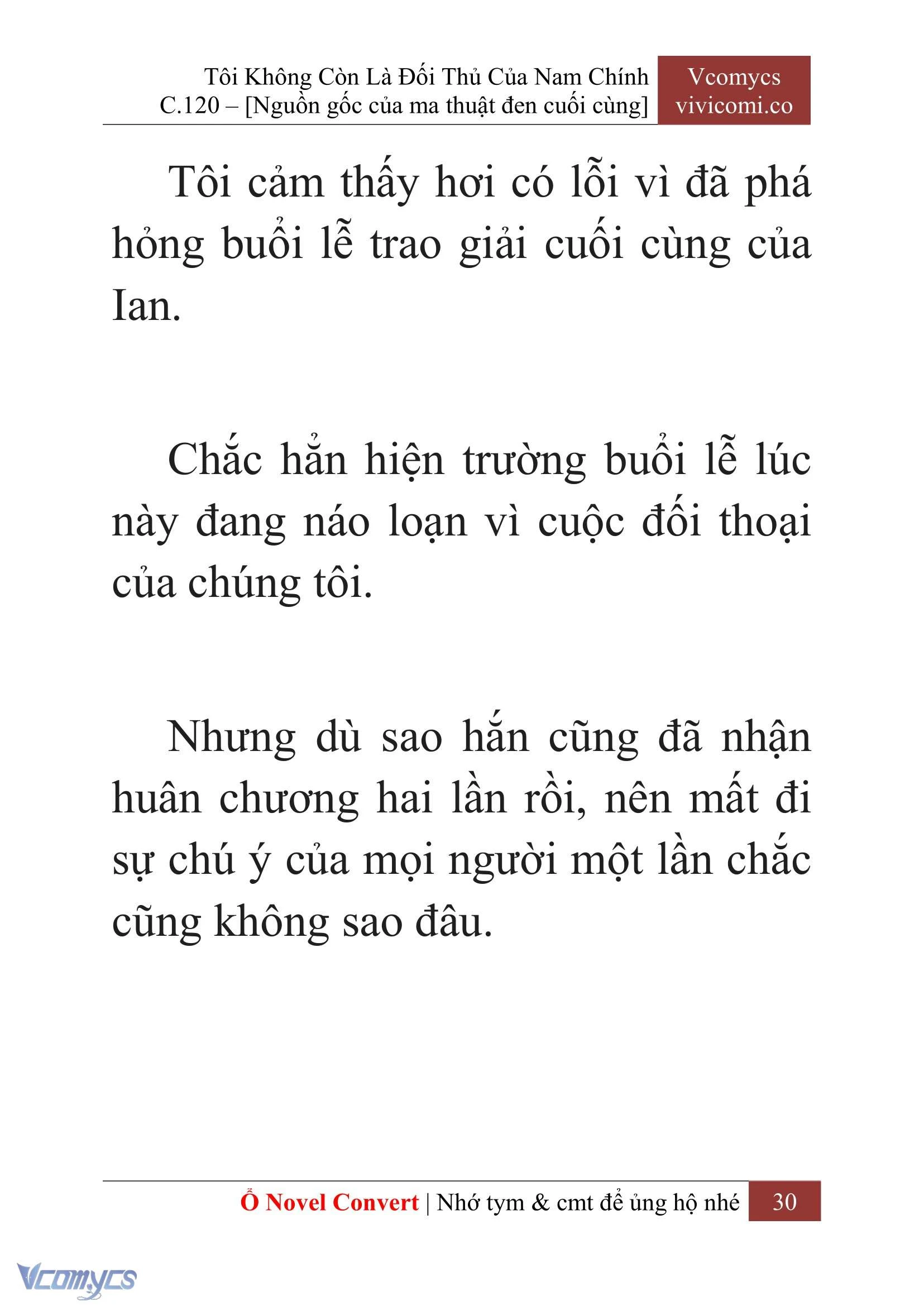 [Novel] Tôi Không Còn Là Đối Thủ Của Nam Chính Chapter  120 - 32
