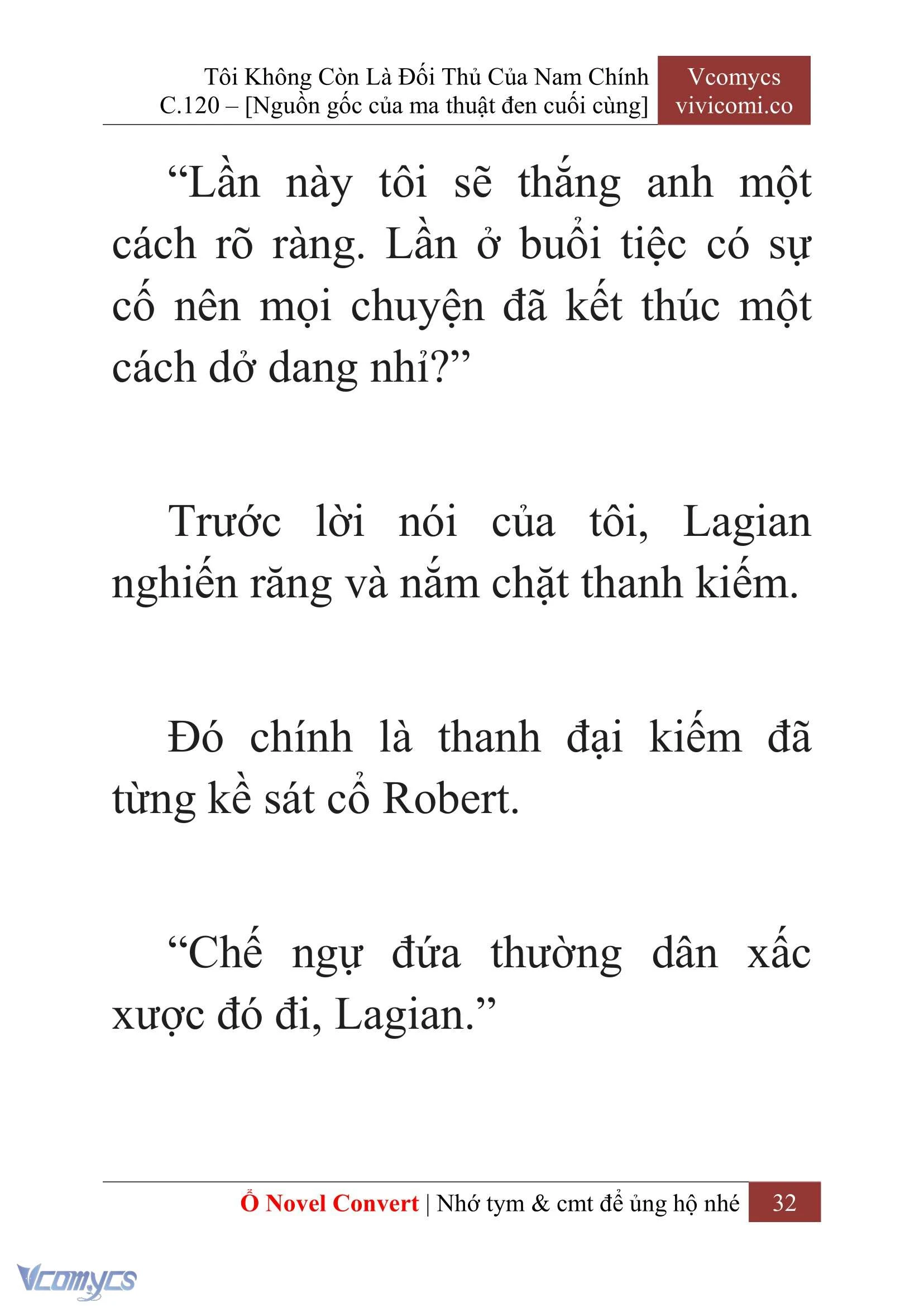 [Novel] Tôi Không Còn Là Đối Thủ Của Nam Chính Chapter  120 - 34