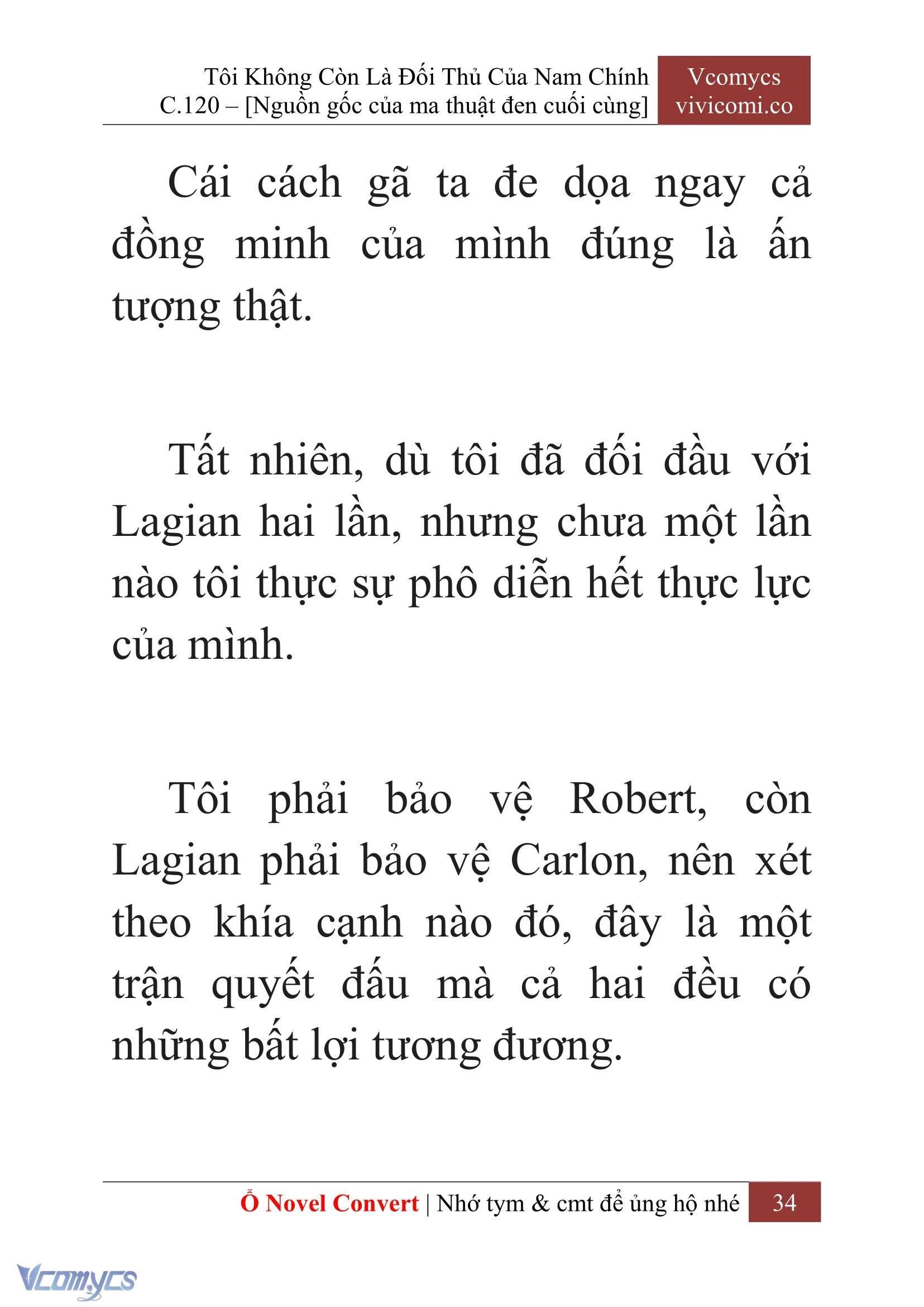 [Novel] Tôi Không Còn Là Đối Thủ Của Nam Chính Chapter  120 - 36