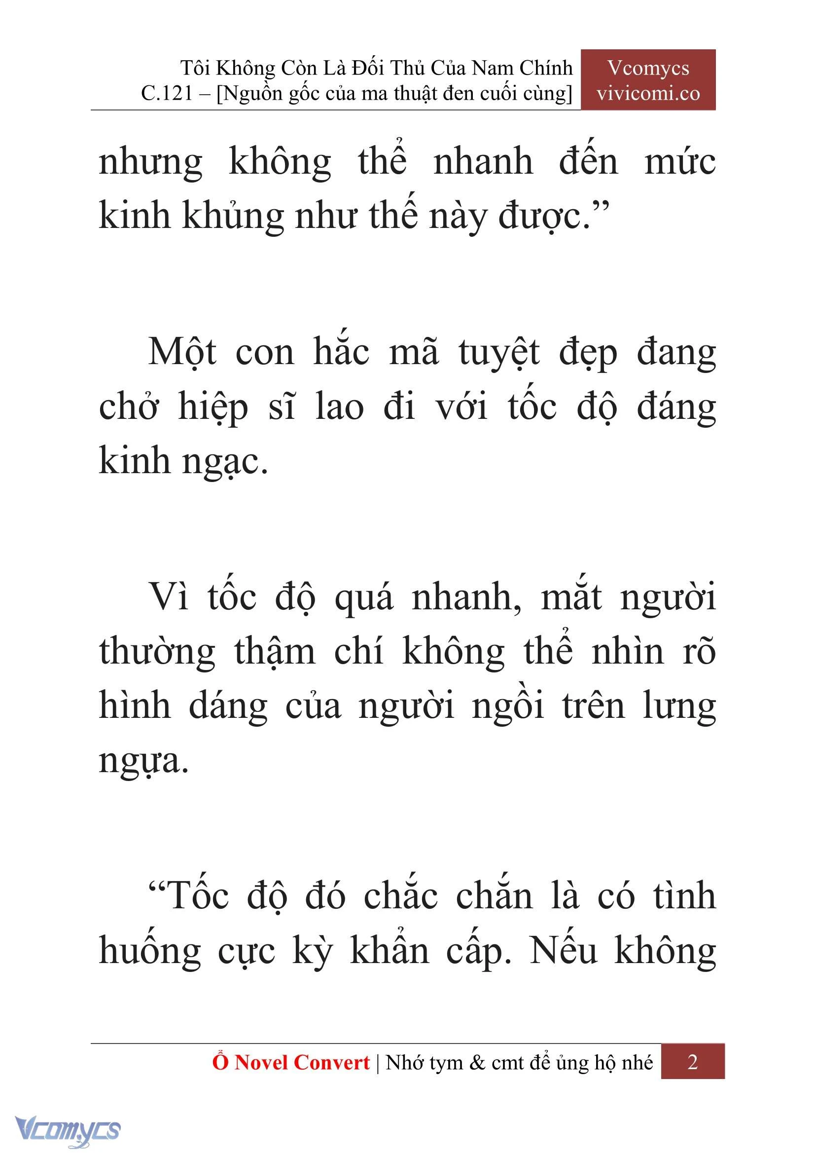 [Novel] Tôi Không Còn Là Đối Thủ Của Nam Chính Chapter  121 - 4