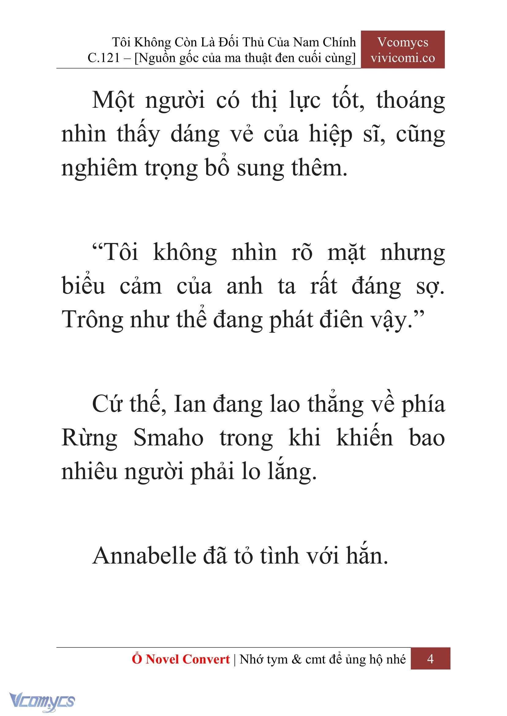 [Novel] Tôi Không Còn Là Đối Thủ Của Nam Chính Chapter  121 - 6