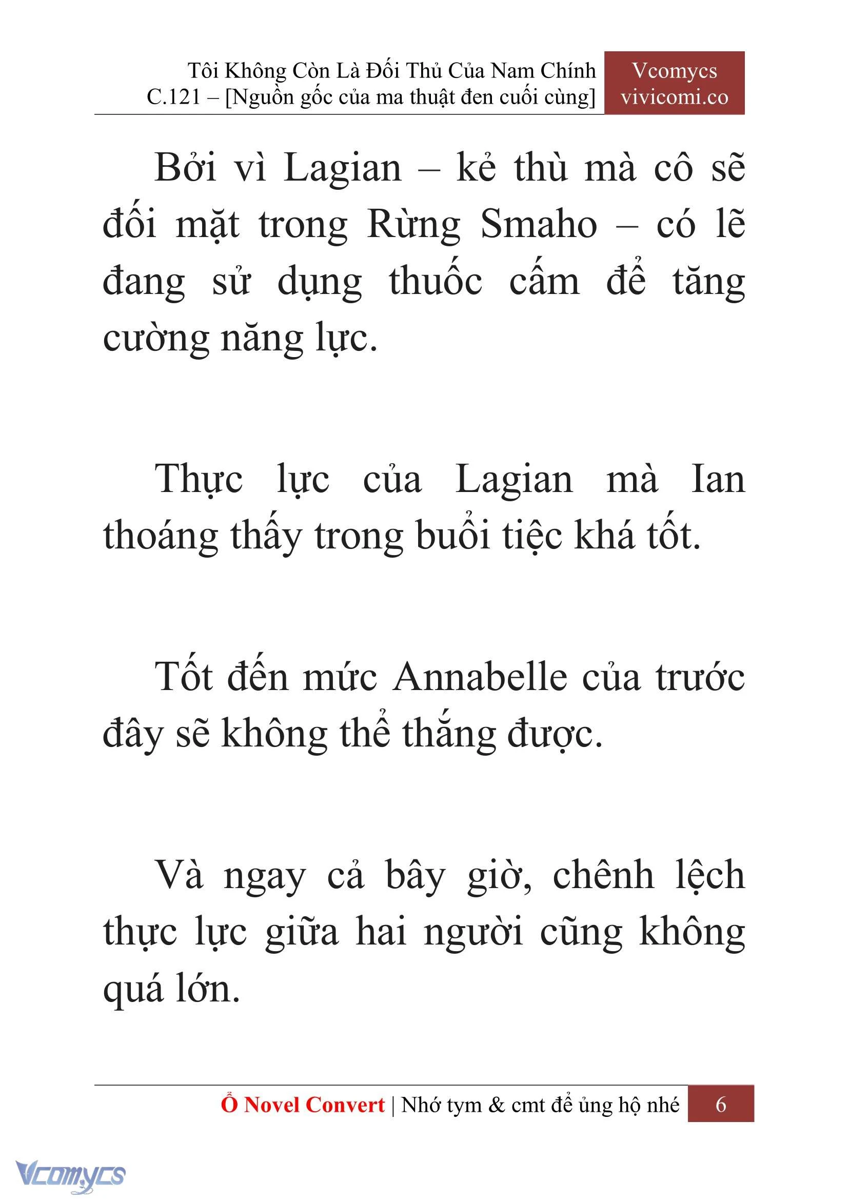 [Novel] Tôi Không Còn Là Đối Thủ Của Nam Chính Chapter  121 - 8