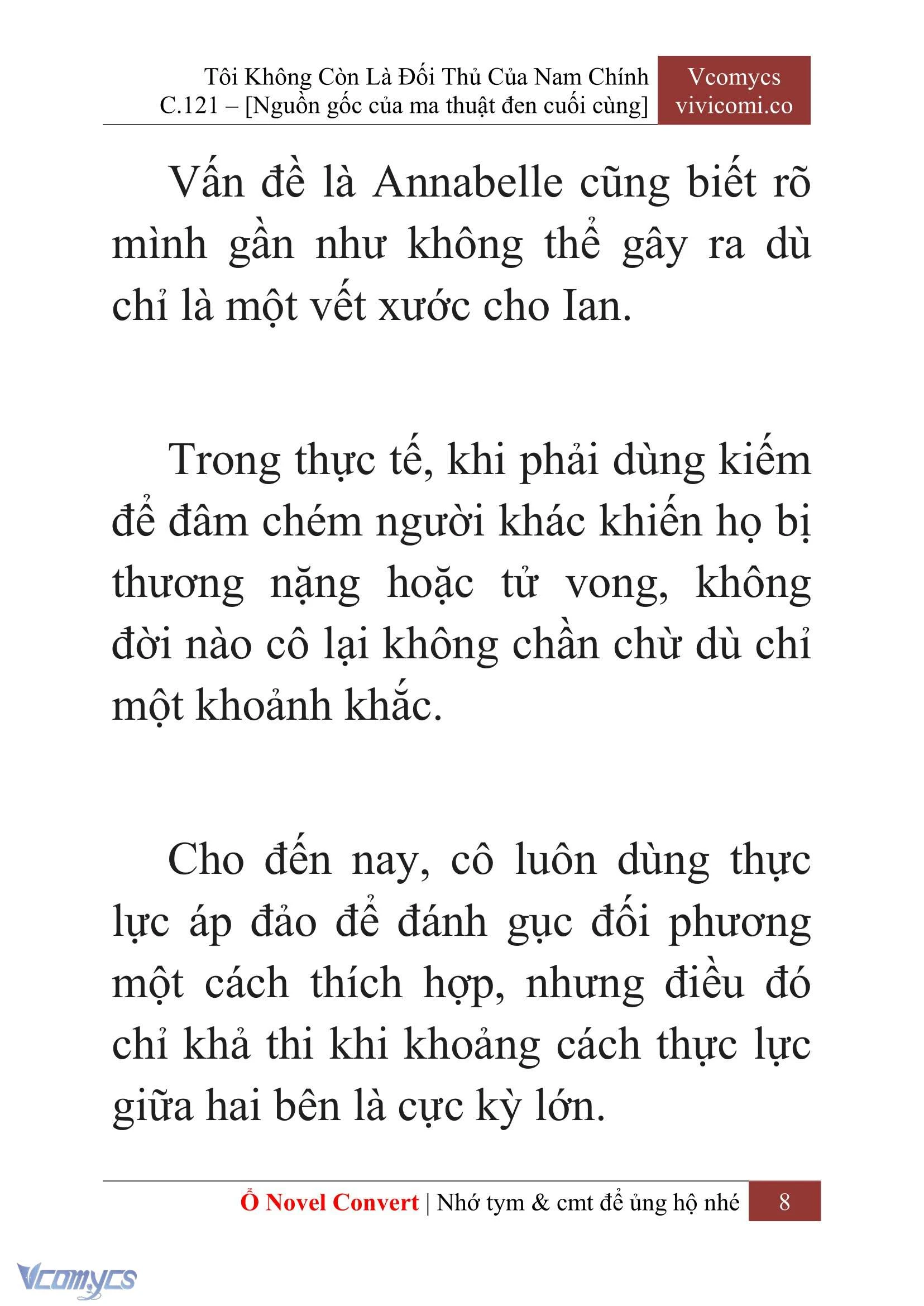 [Novel] Tôi Không Còn Là Đối Thủ Của Nam Chính Chapter  121 - 10