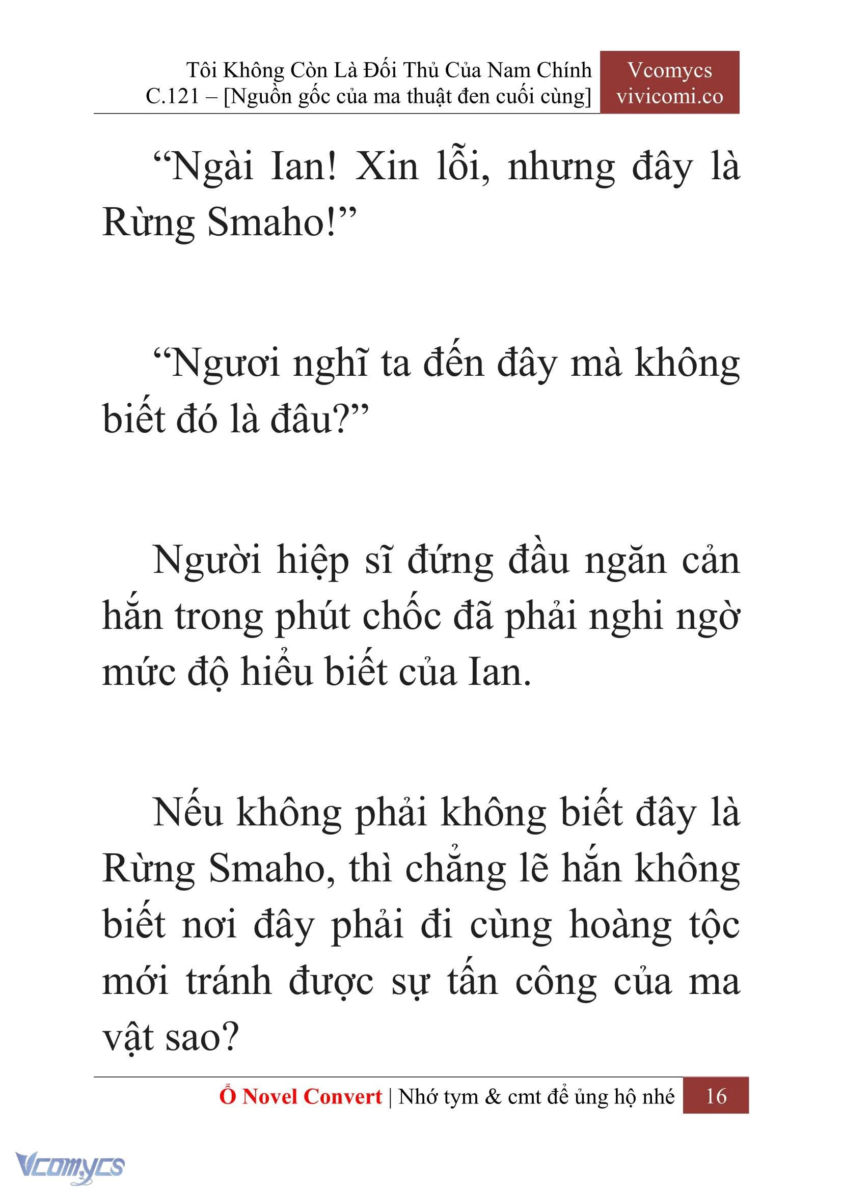[Novel] Tôi Không Còn Là Đối Thủ Của Nam Chính Chapter  121 - 18