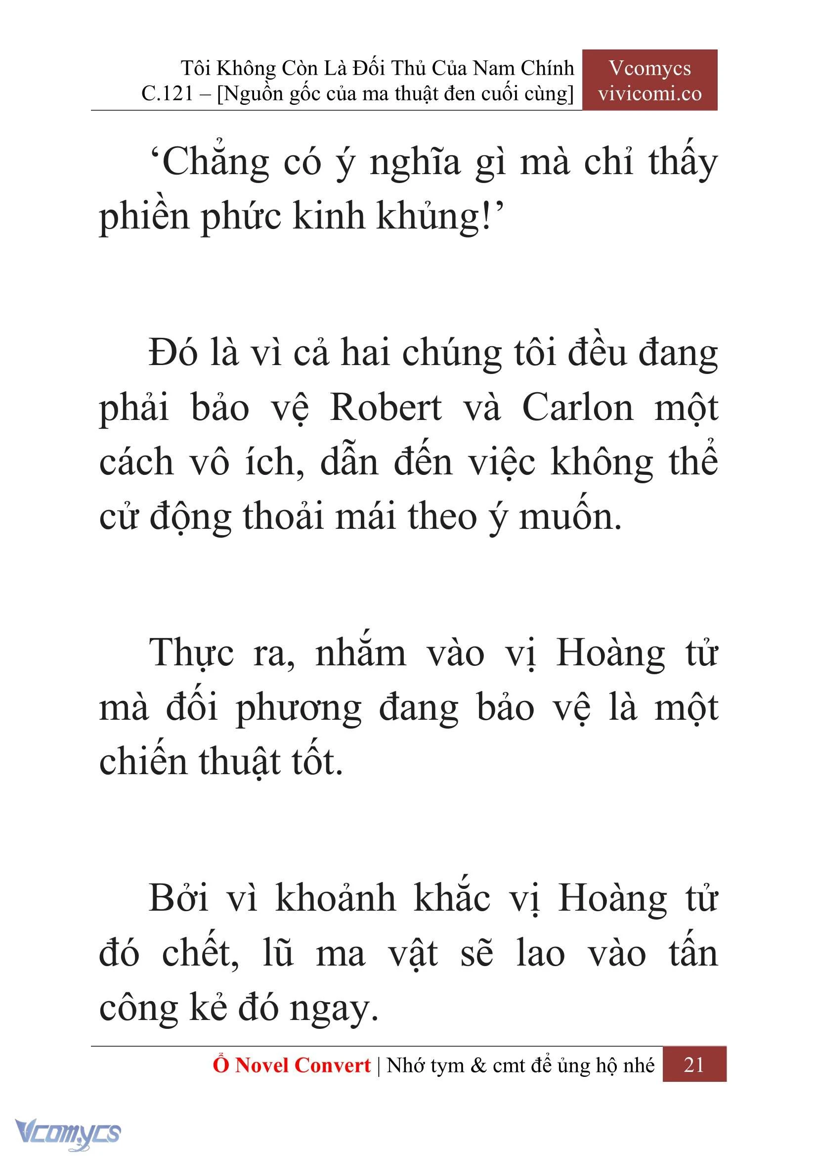 [Novel] Tôi Không Còn Là Đối Thủ Của Nam Chính Chapter  121 - 23