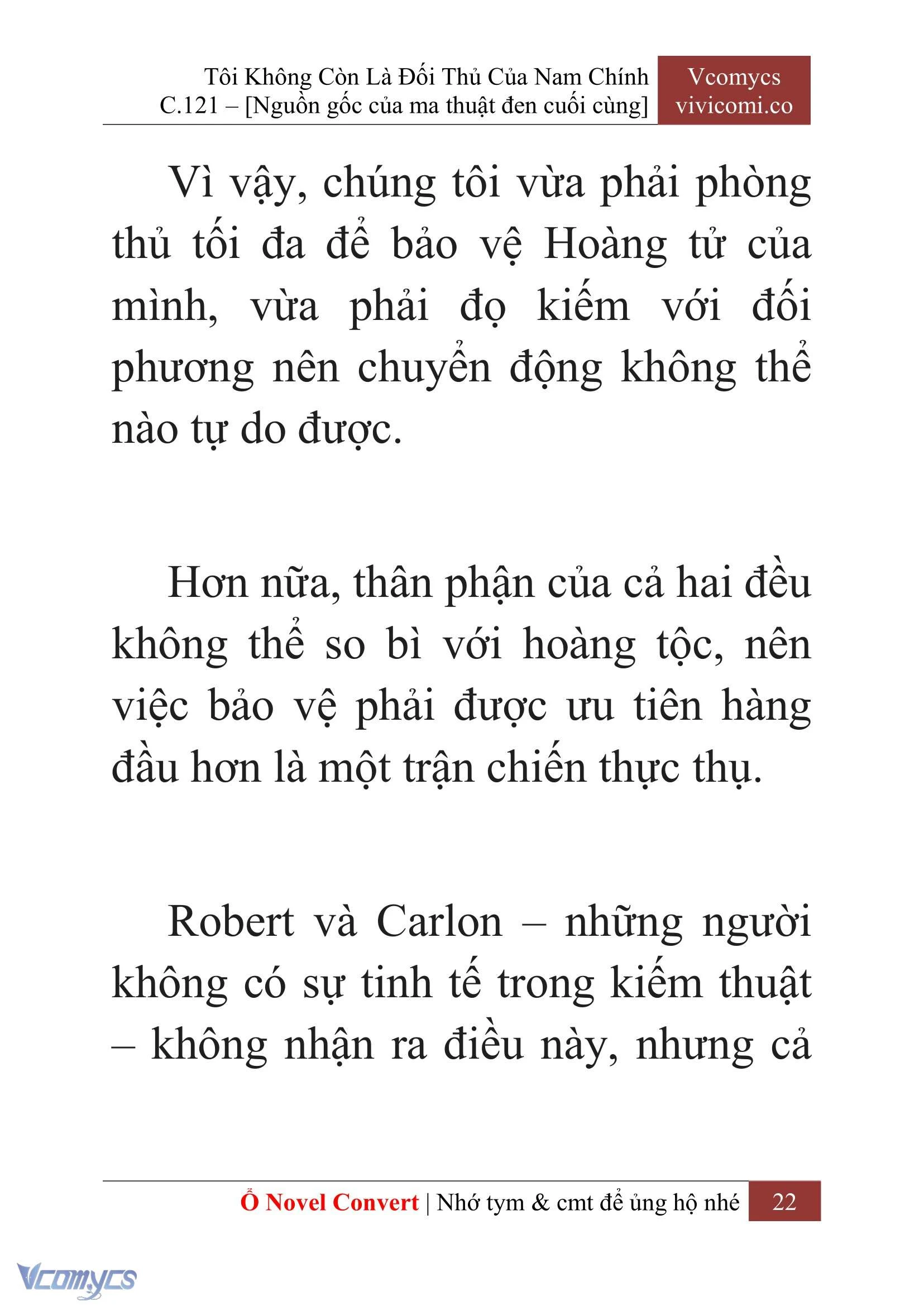 [Novel] Tôi Không Còn Là Đối Thủ Của Nam Chính Chapter  121 - 24