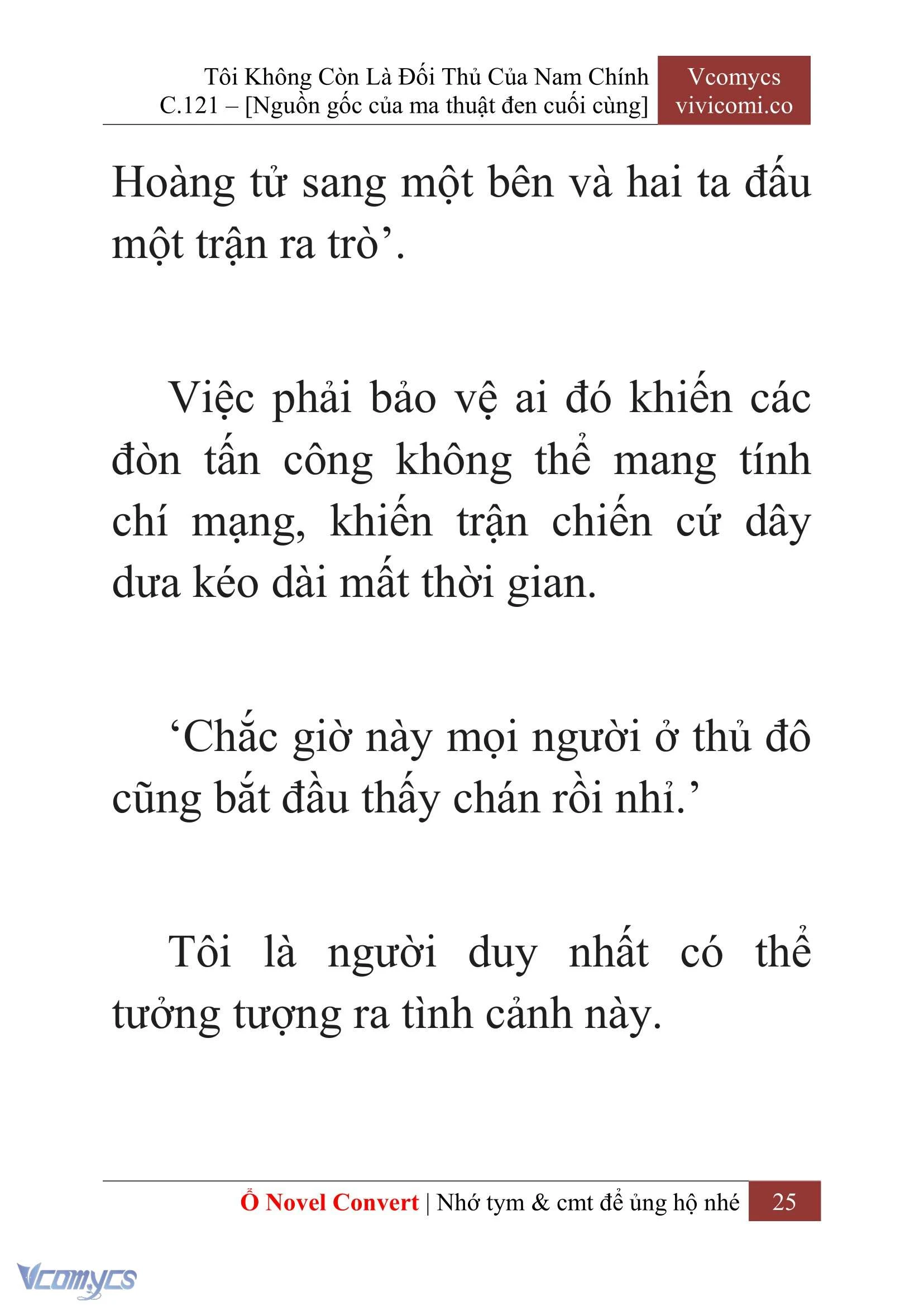[Novel] Tôi Không Còn Là Đối Thủ Của Nam Chính Chapter  121 - 27