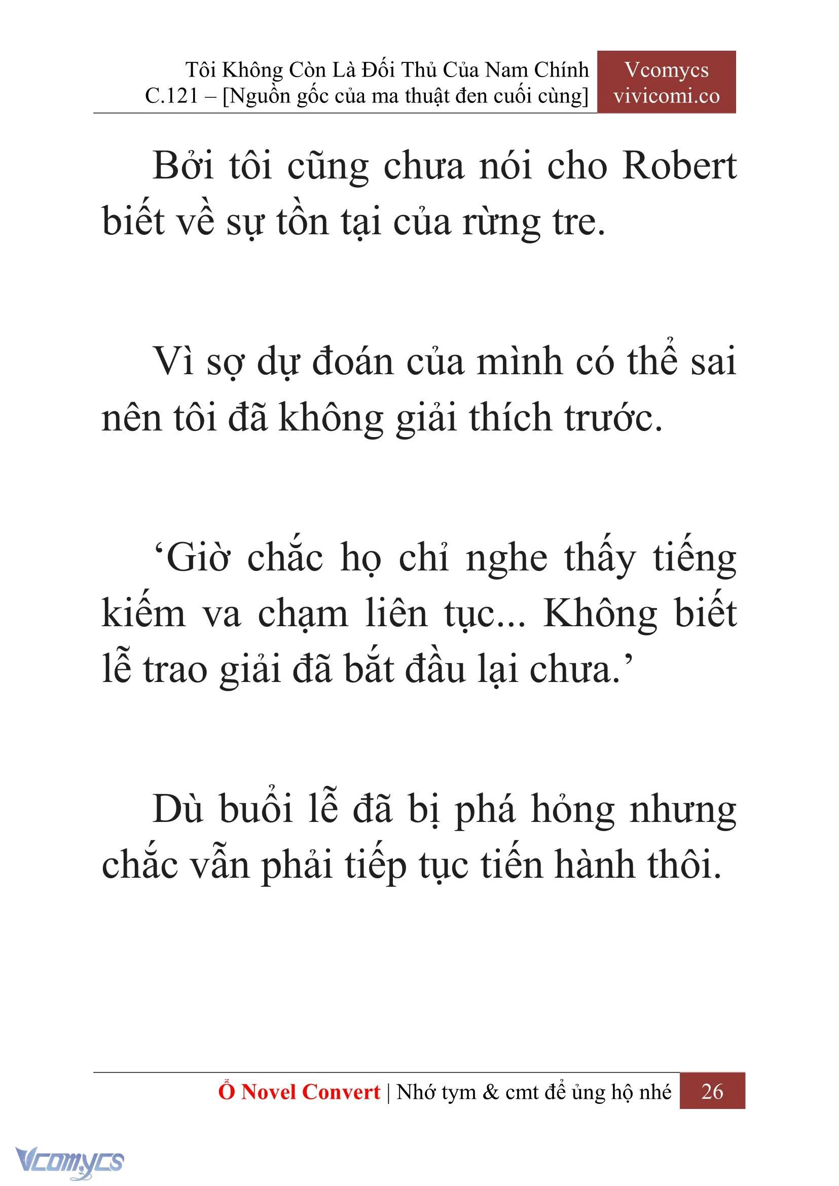 [Novel] Tôi Không Còn Là Đối Thủ Của Nam Chính Chapter  121 - 28