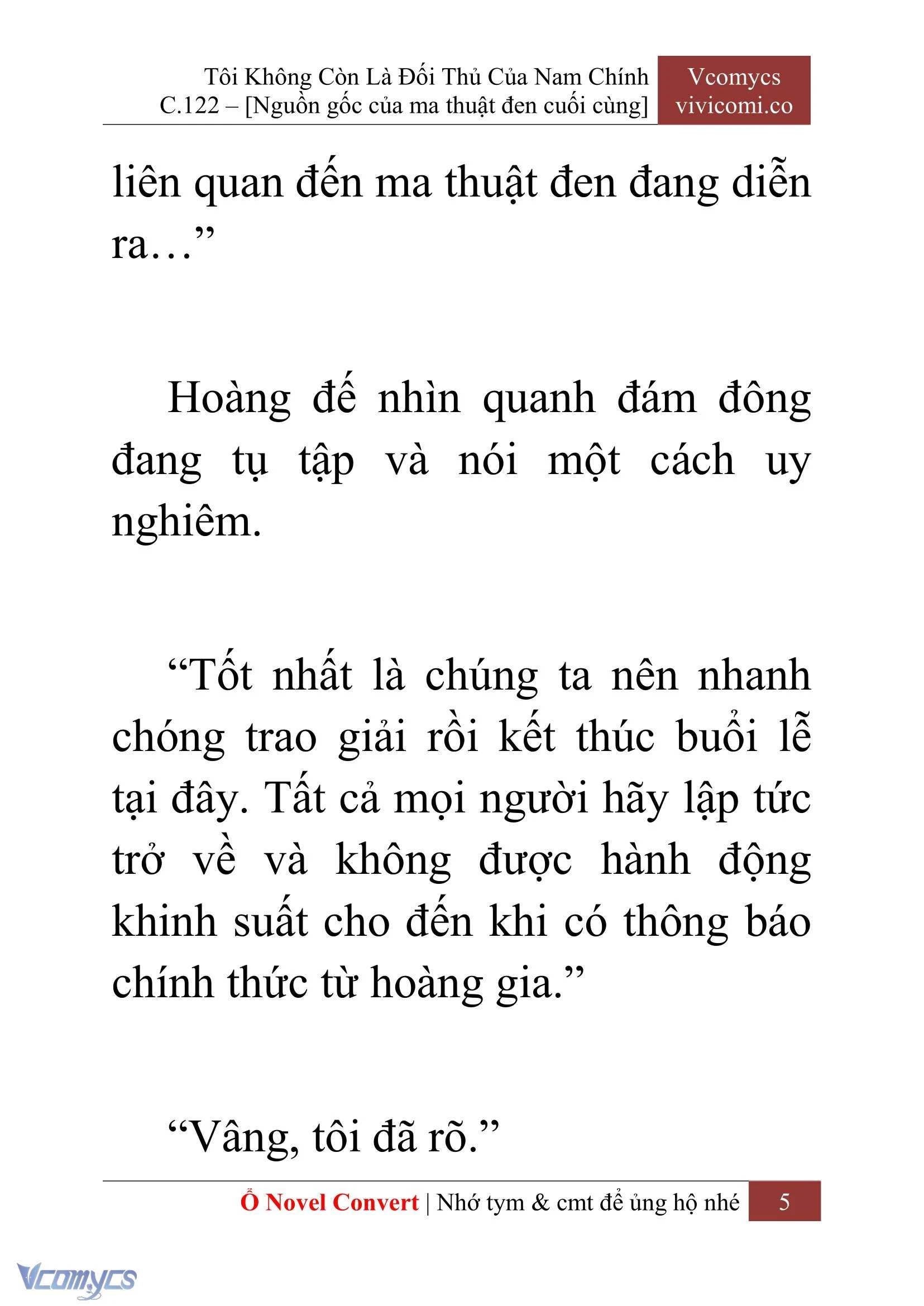 [Novel] Tôi Không Còn Là Đối Thủ Của Nam Chính Chapter  122 - 7