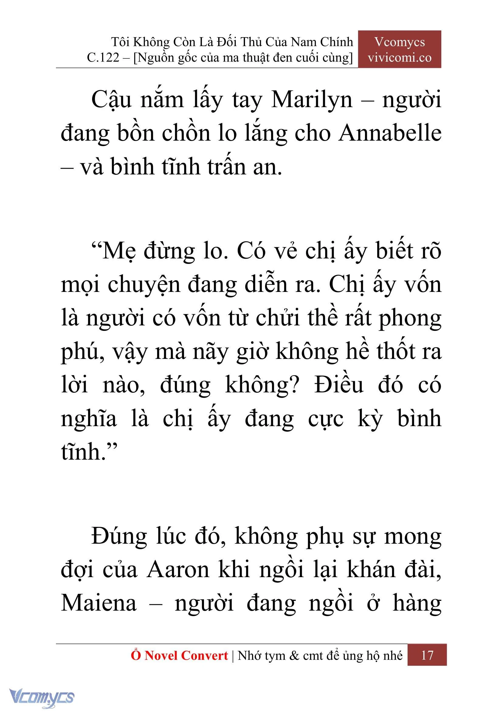 [Novel] Tôi Không Còn Là Đối Thủ Của Nam Chính Chapter  122 - 19
