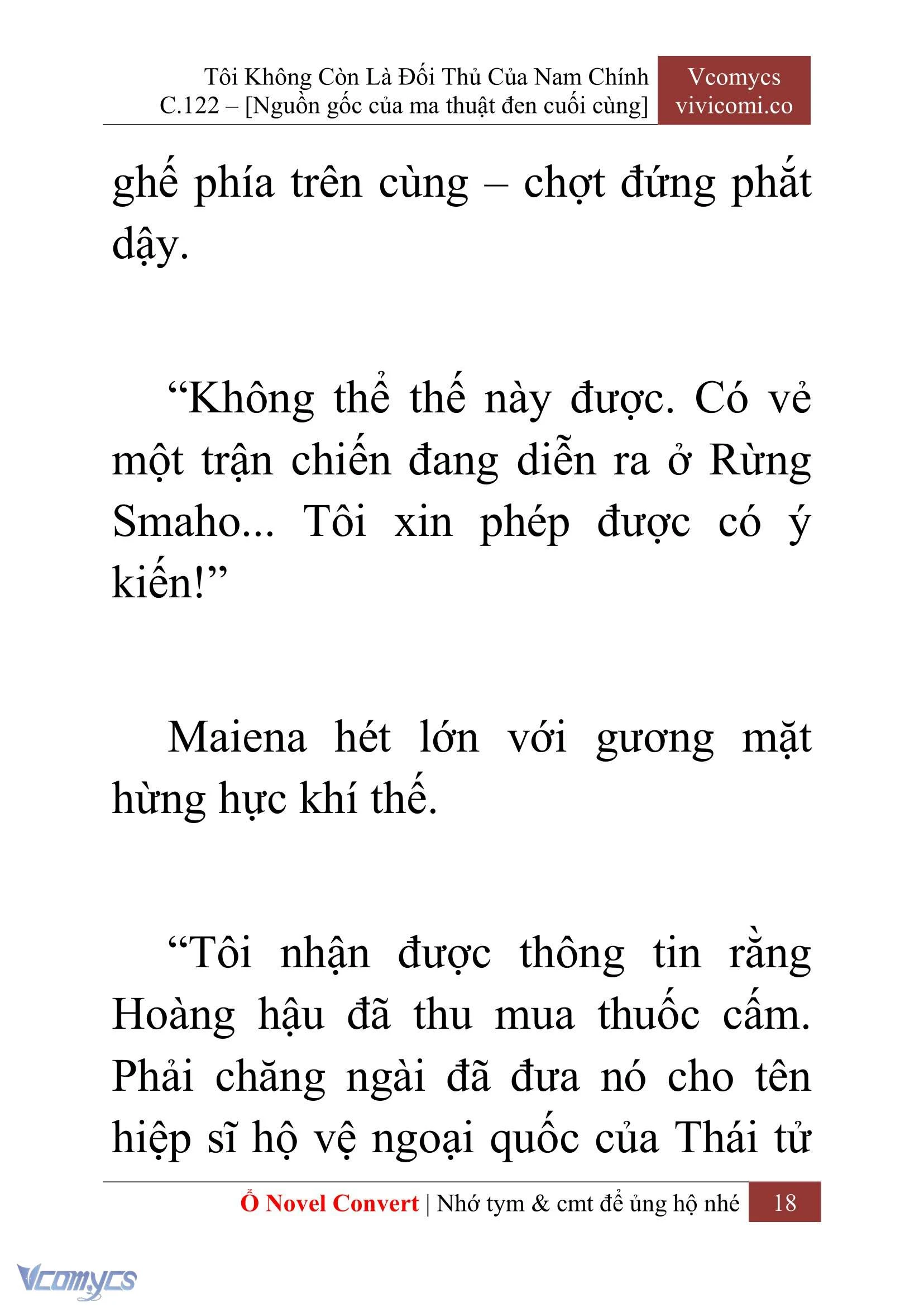 [Novel] Tôi Không Còn Là Đối Thủ Của Nam Chính Chapter  122 - 20