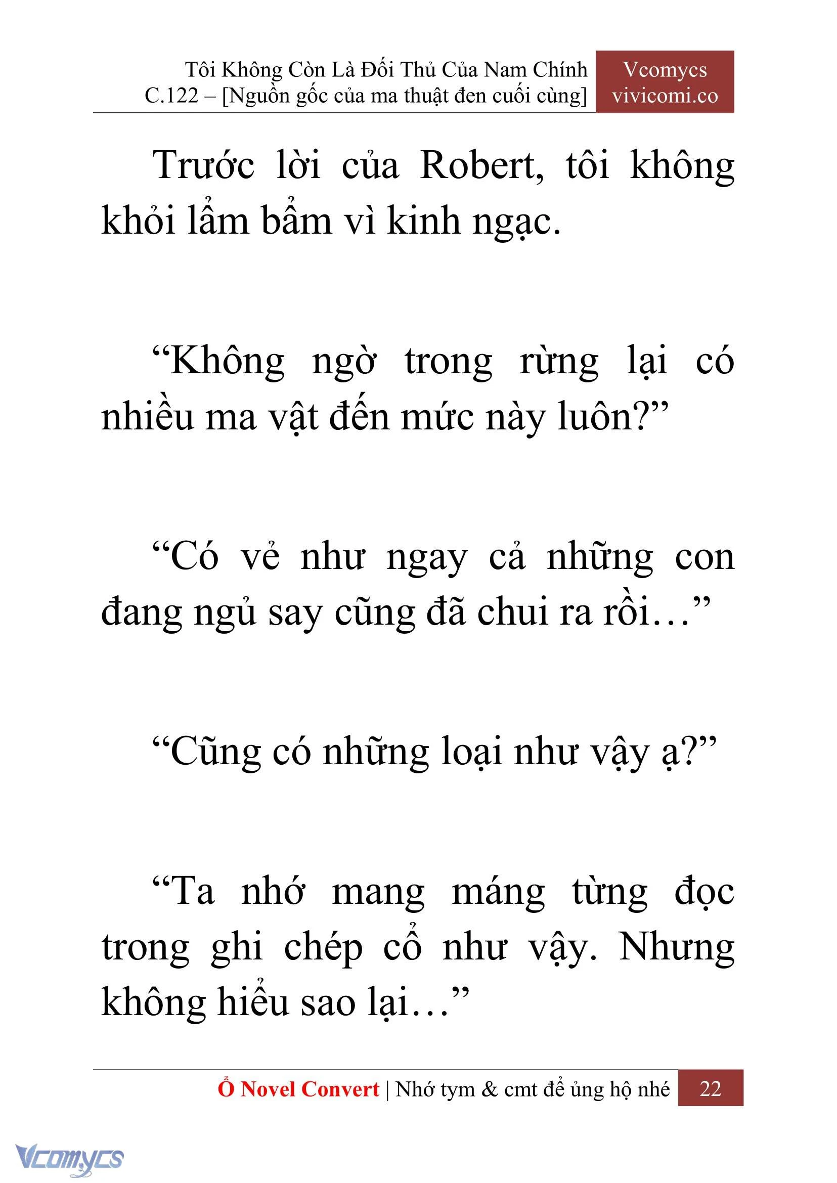 [Novel] Tôi Không Còn Là Đối Thủ Của Nam Chính Chapter  122 - 24