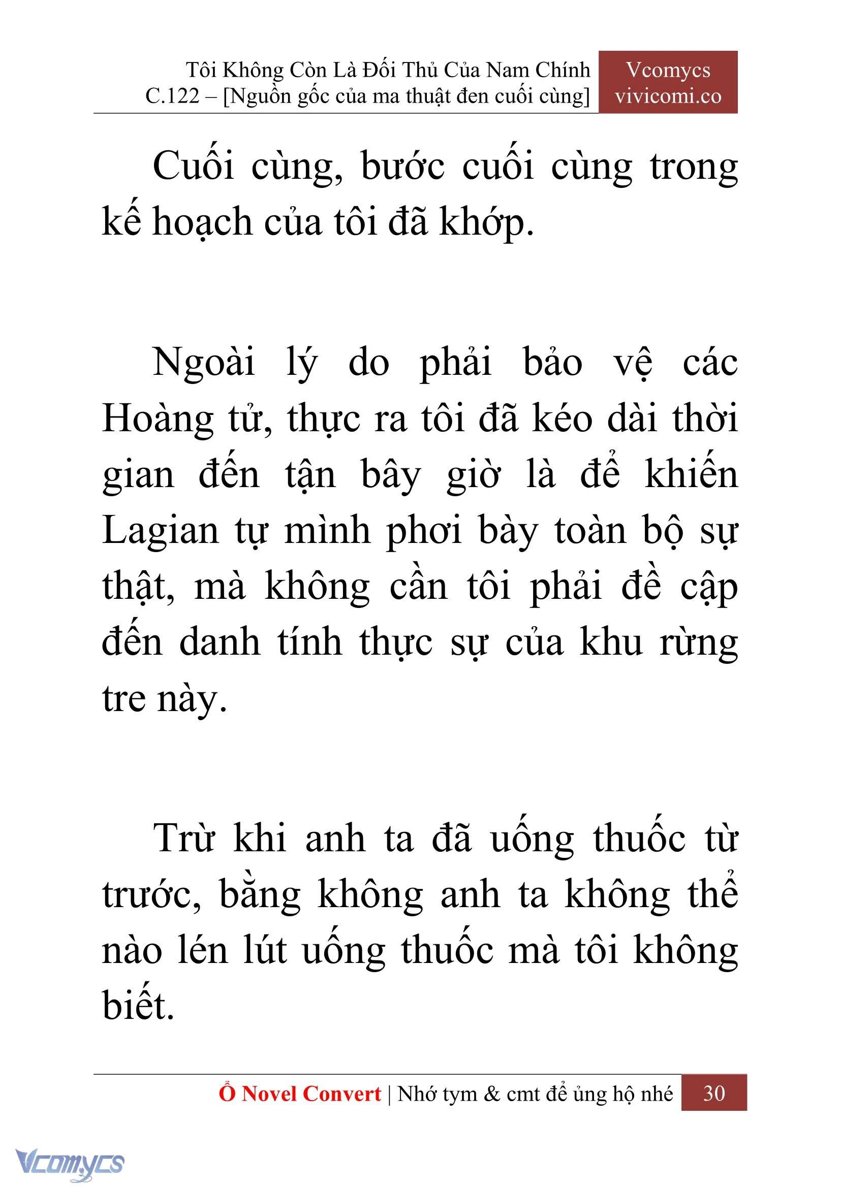 [Novel] Tôi Không Còn Là Đối Thủ Của Nam Chính Chapter  122 - 32