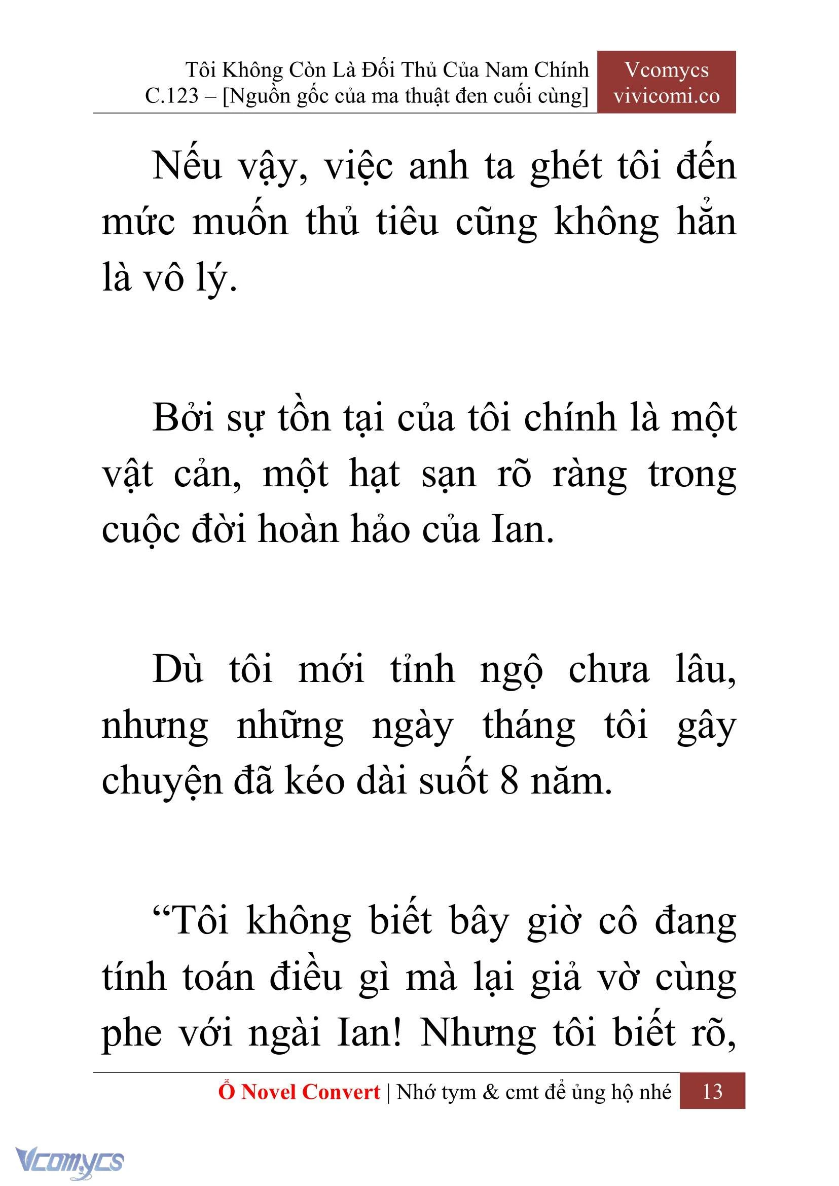 [Novel] Tôi Không Còn Là Đối Thủ Của Nam Chính Chapter  123 - 15