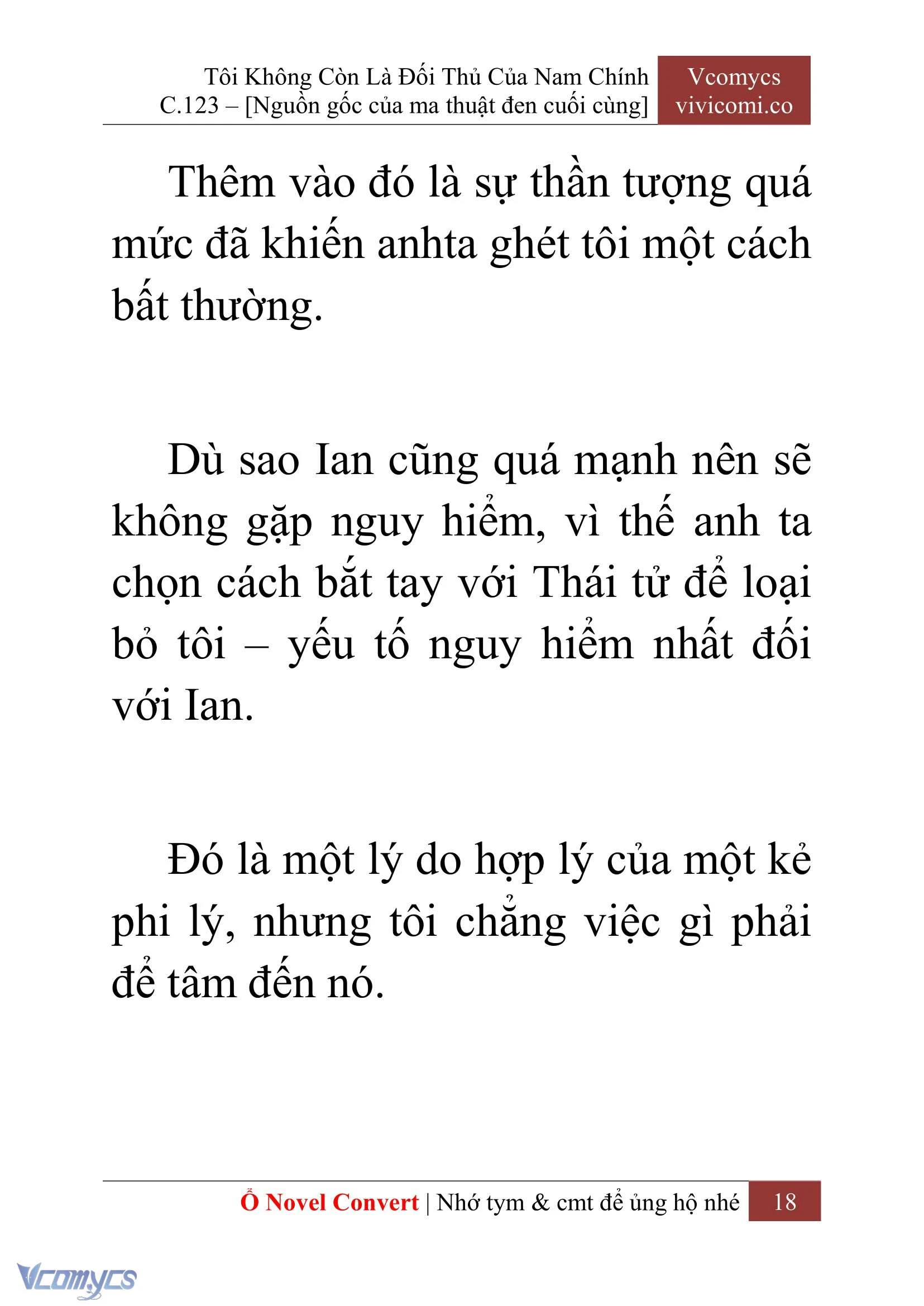 [Novel] Tôi Không Còn Là Đối Thủ Của Nam Chính Chapter  123 - 20
