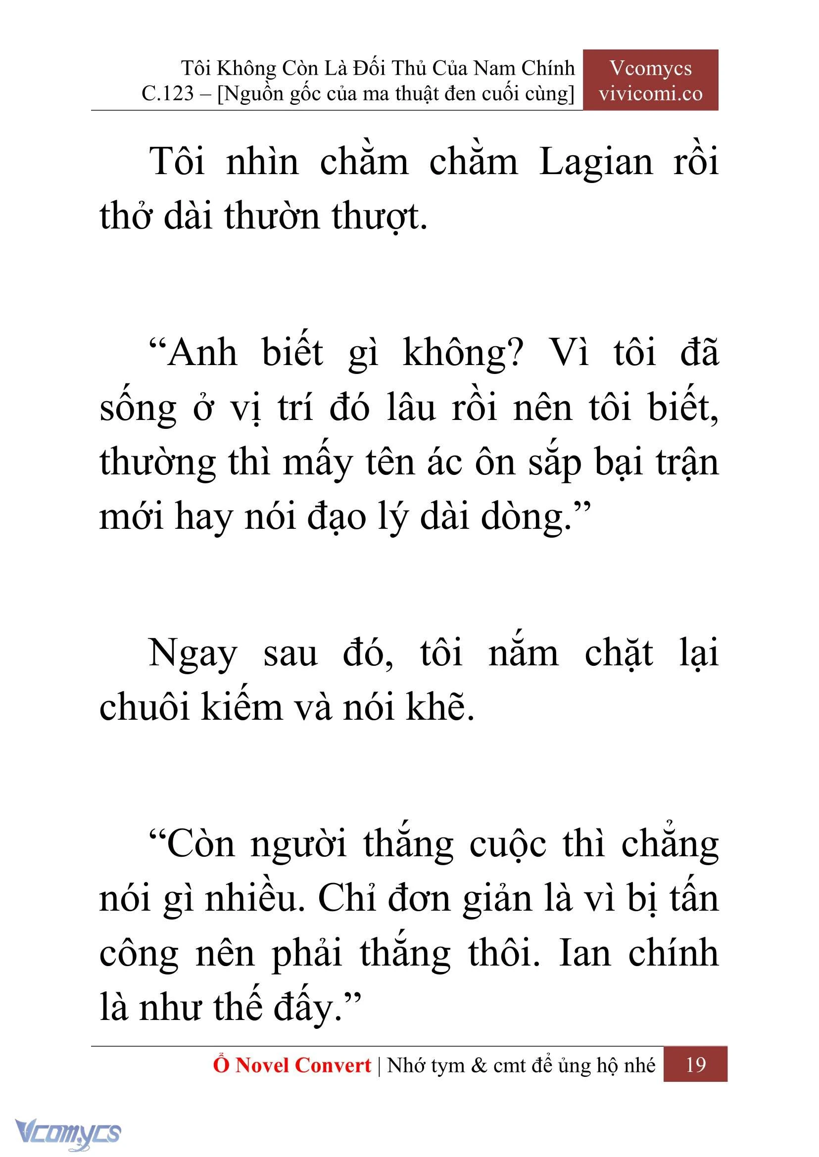 [Novel] Tôi Không Còn Là Đối Thủ Của Nam Chính Chapter  123 - 21