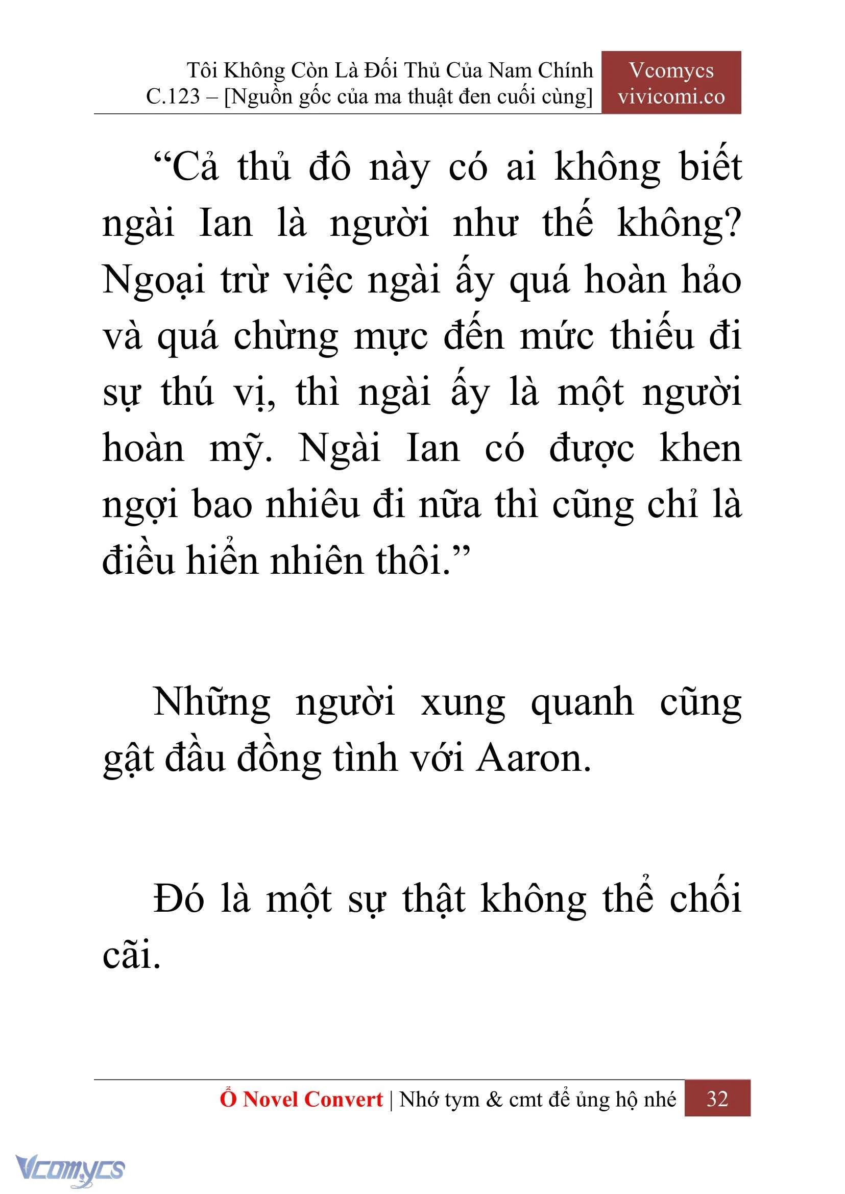 [Novel] Tôi Không Còn Là Đối Thủ Của Nam Chính Chapter  123 - 34
