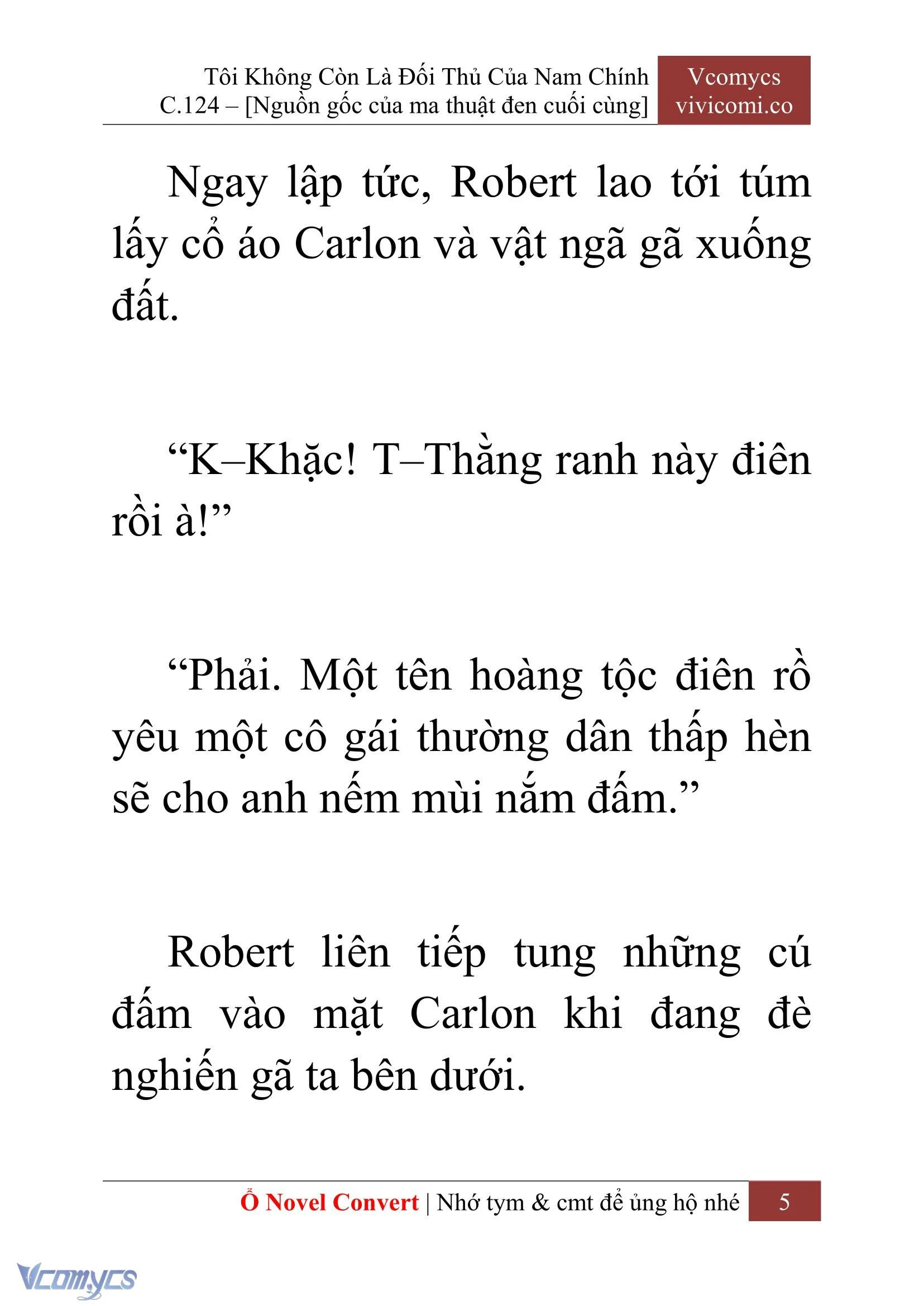 [Novel] Tôi Không Còn Là Đối Thủ Của Nam Chính Chapter  124 - 7