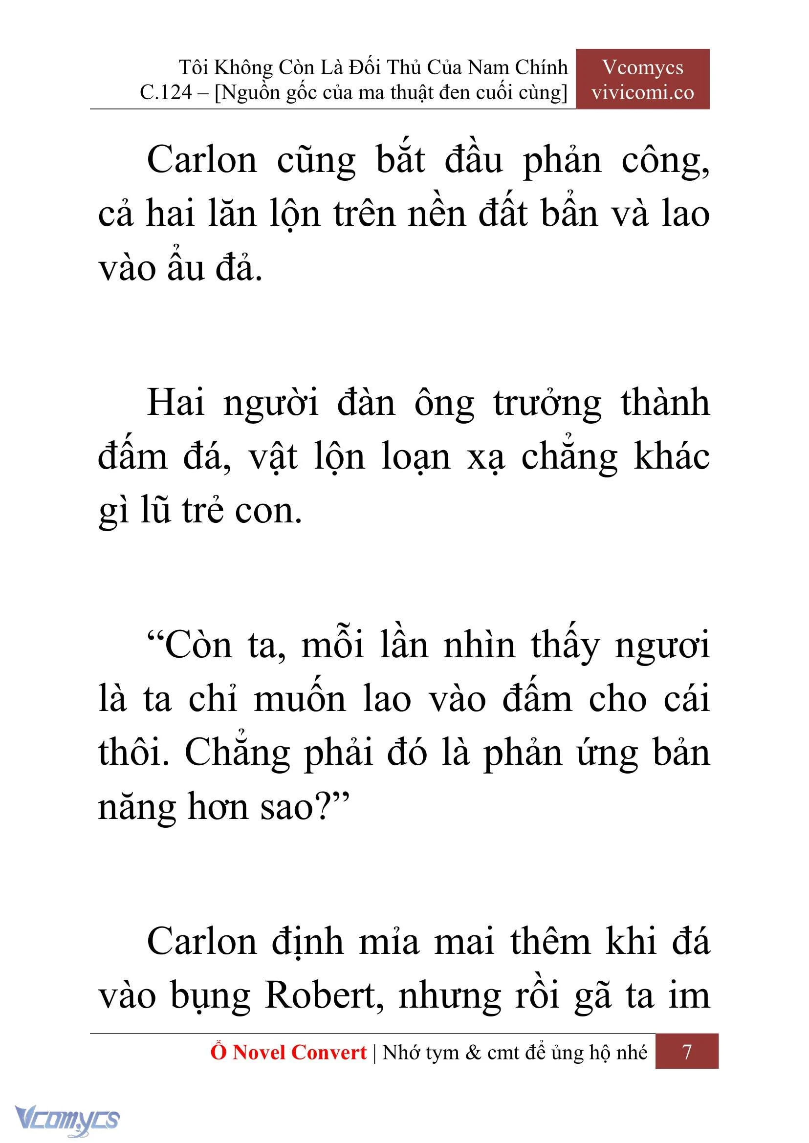 [Novel] Tôi Không Còn Là Đối Thủ Của Nam Chính Chapter  124 - 9