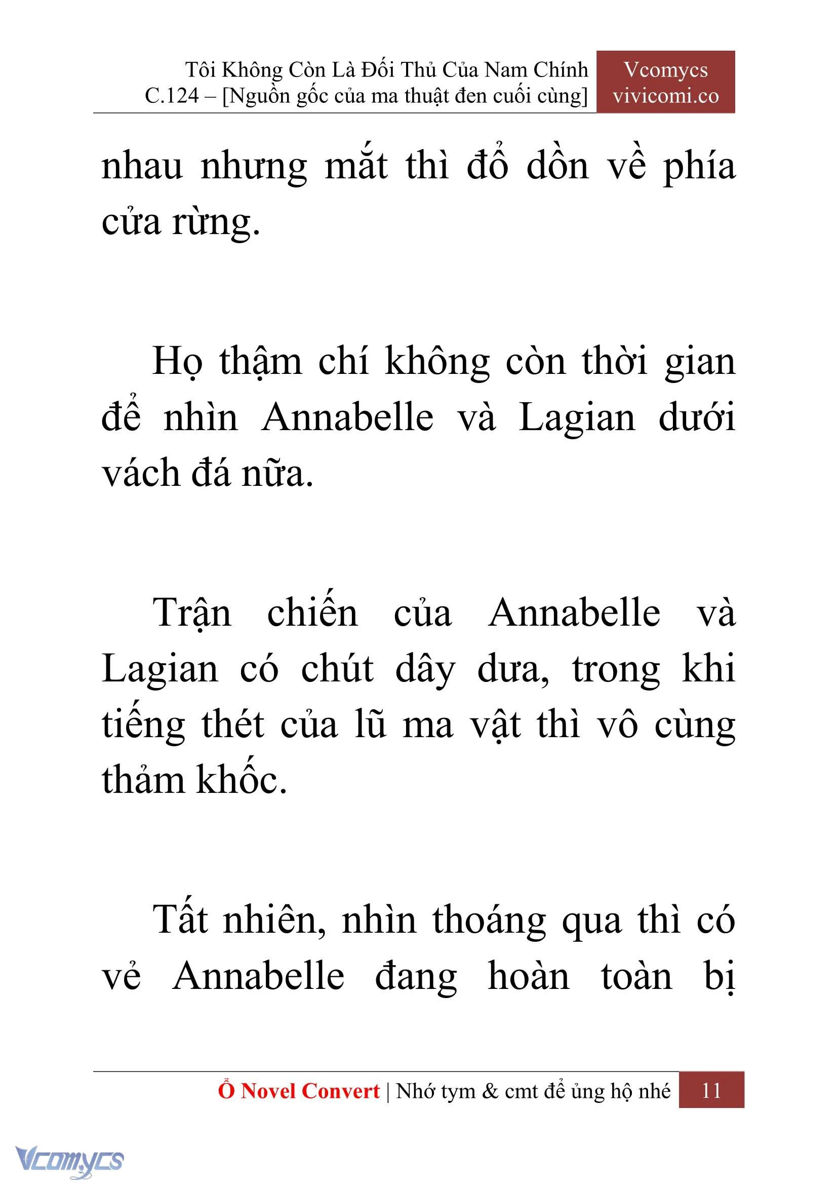 [Novel] Tôi Không Còn Là Đối Thủ Của Nam Chính Chapter  124 - 13