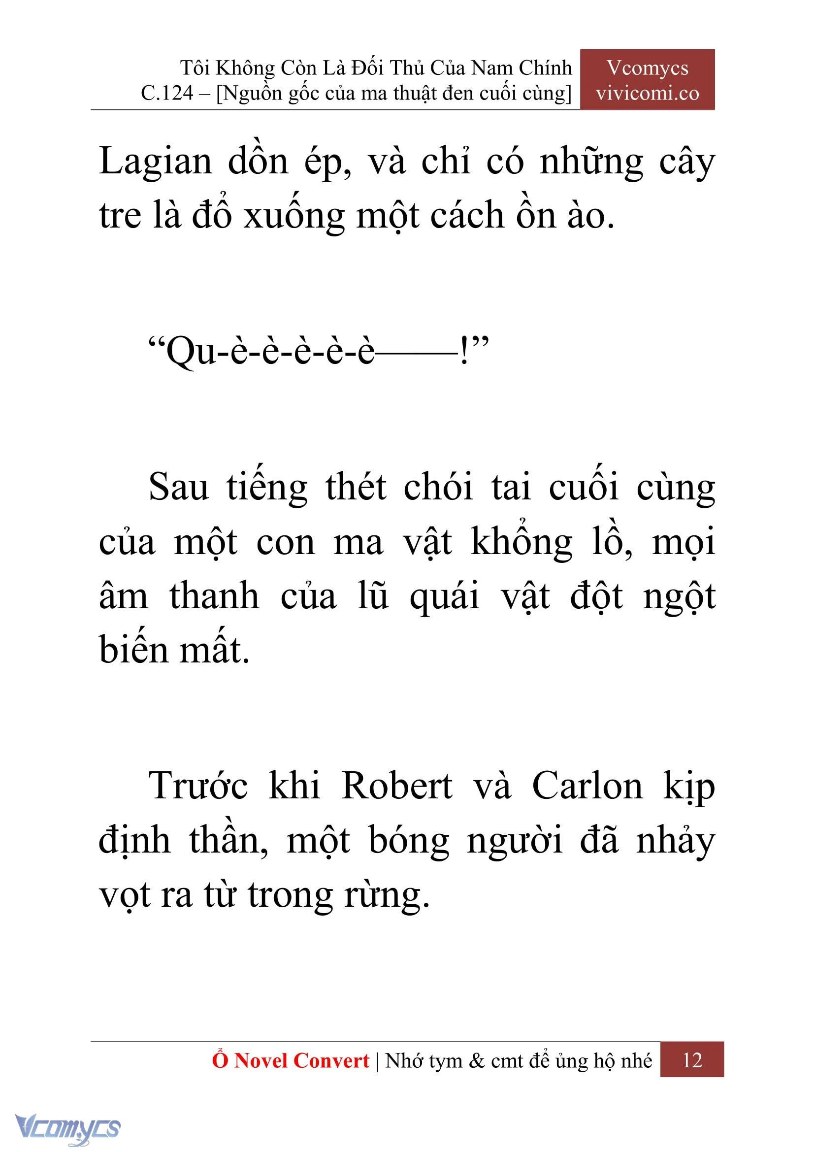 [Novel] Tôi Không Còn Là Đối Thủ Của Nam Chính Chapter  124 - 14