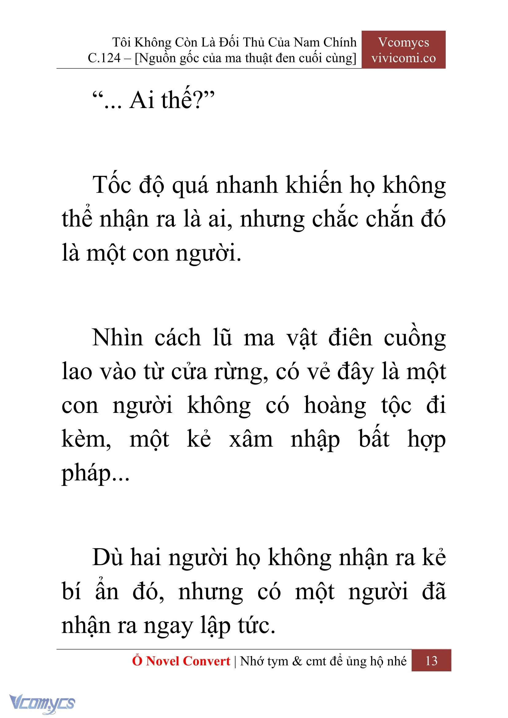 [Novel] Tôi Không Còn Là Đối Thủ Của Nam Chính Chapter  124 - 15