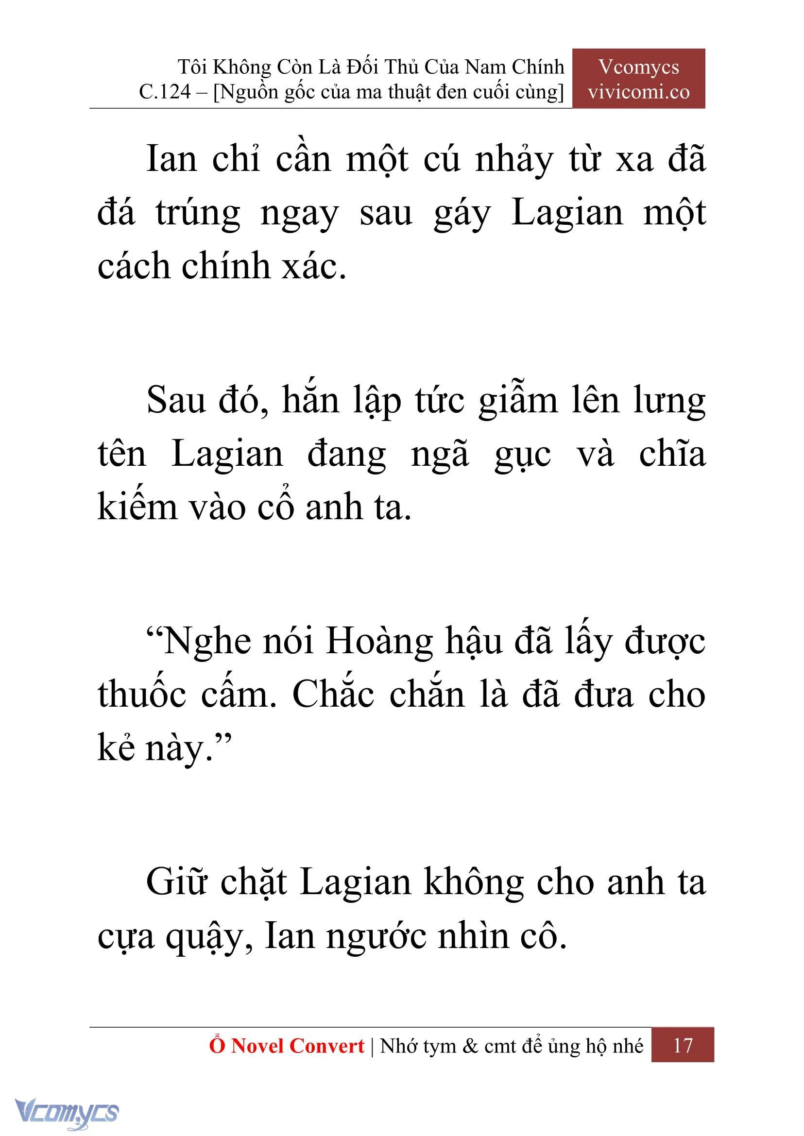 [Novel] Tôi Không Còn Là Đối Thủ Của Nam Chính Chapter  124 - 19