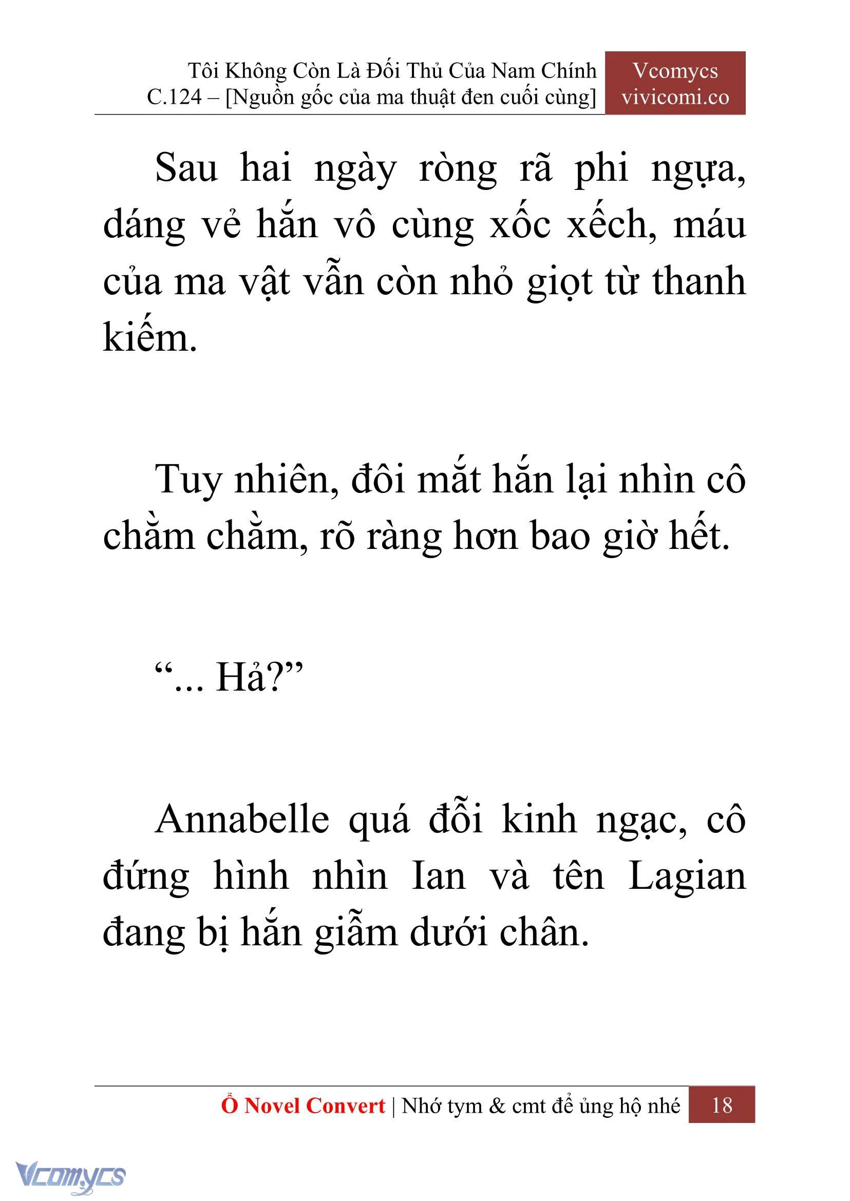 [Novel] Tôi Không Còn Là Đối Thủ Của Nam Chính Chapter  124 - 20