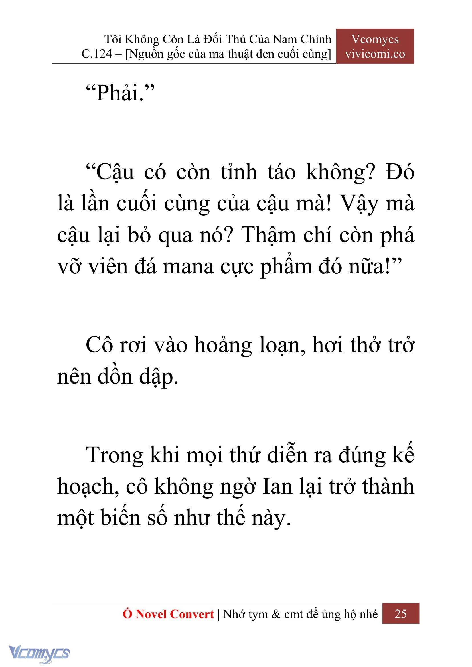 [Novel] Tôi Không Còn Là Đối Thủ Của Nam Chính Chapter  124 - 27