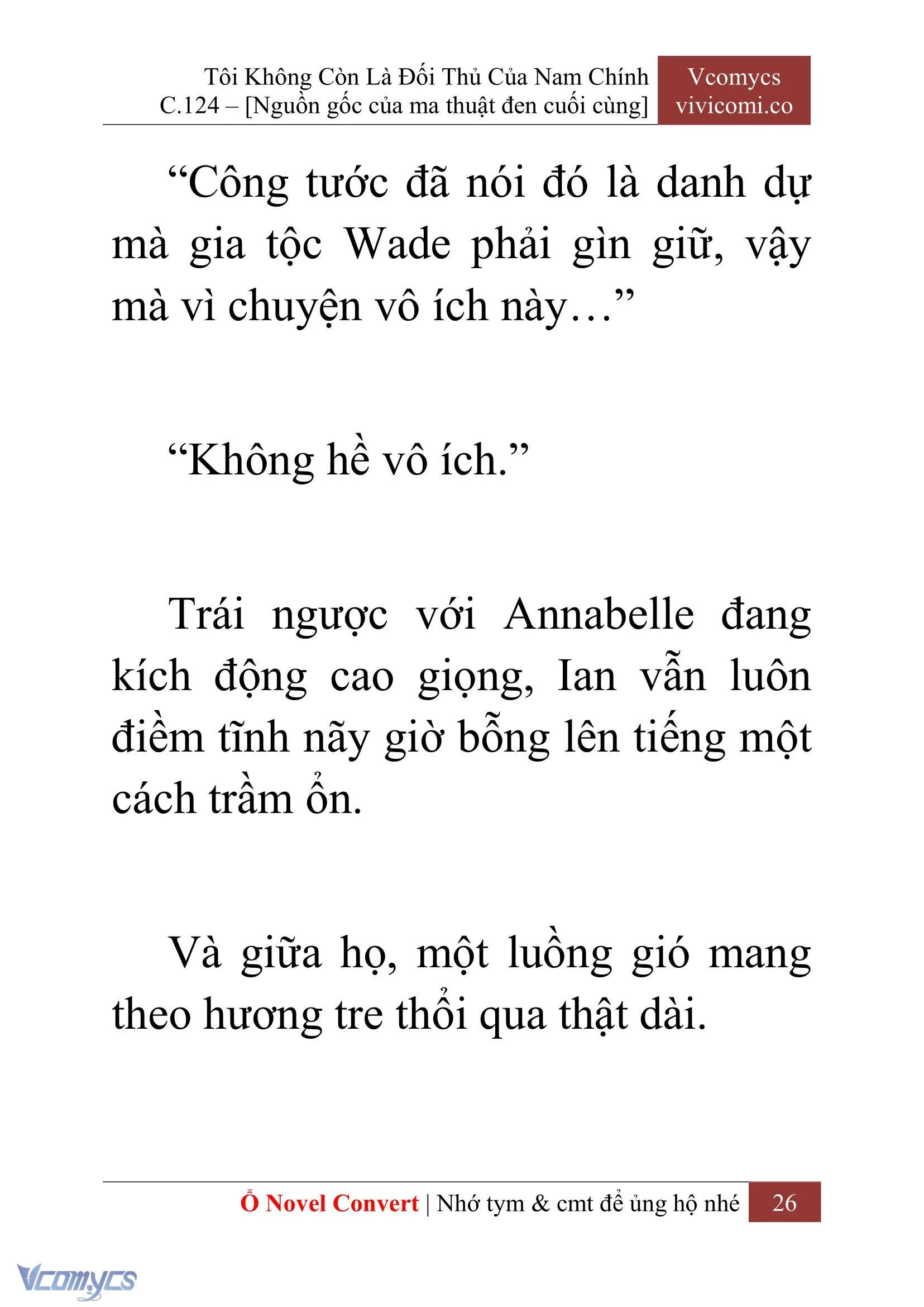 [Novel] Tôi Không Còn Là Đối Thủ Của Nam Chính Chapter  124 - 28