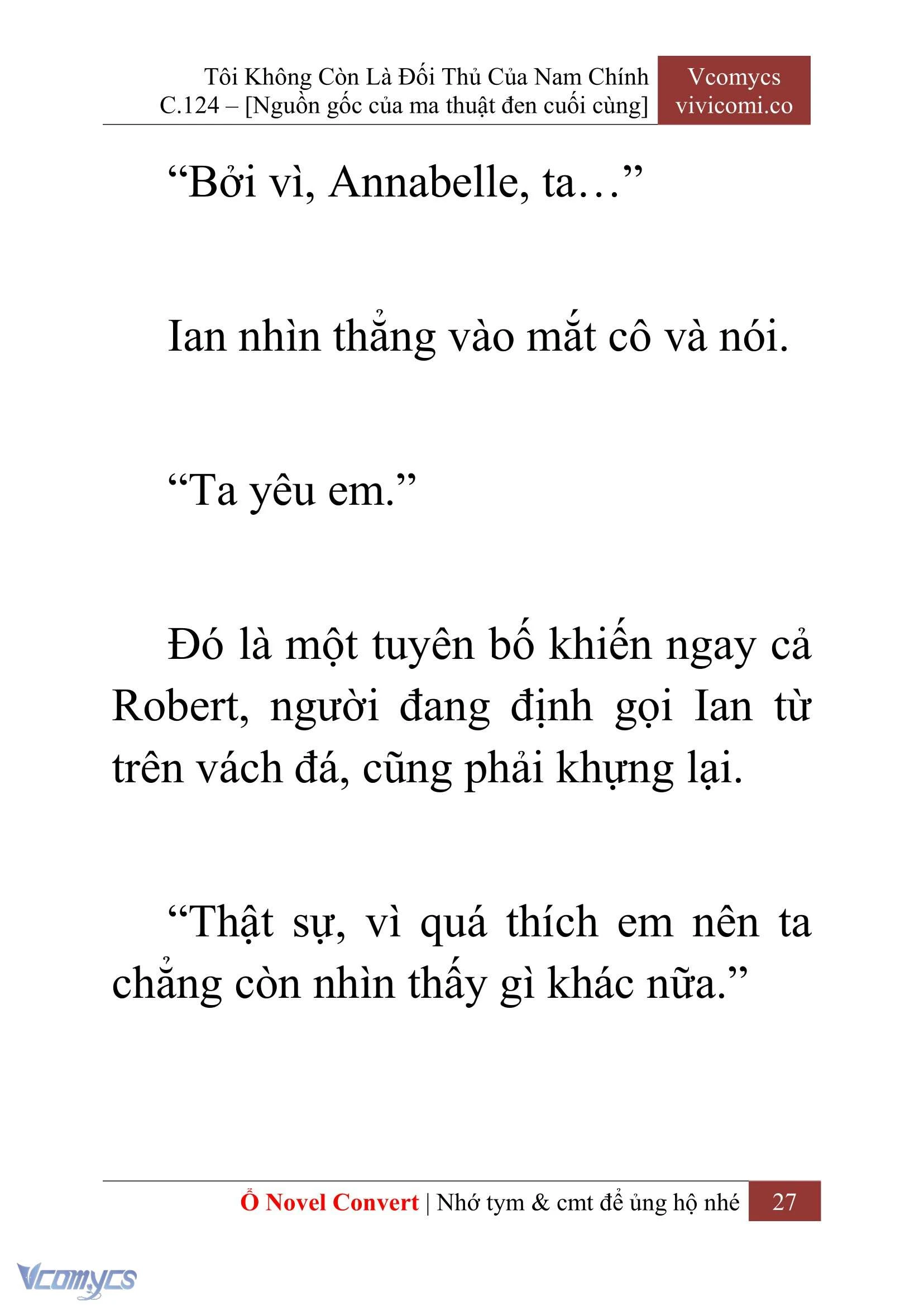 [Novel] Tôi Không Còn Là Đối Thủ Của Nam Chính Chapter  124 - 29