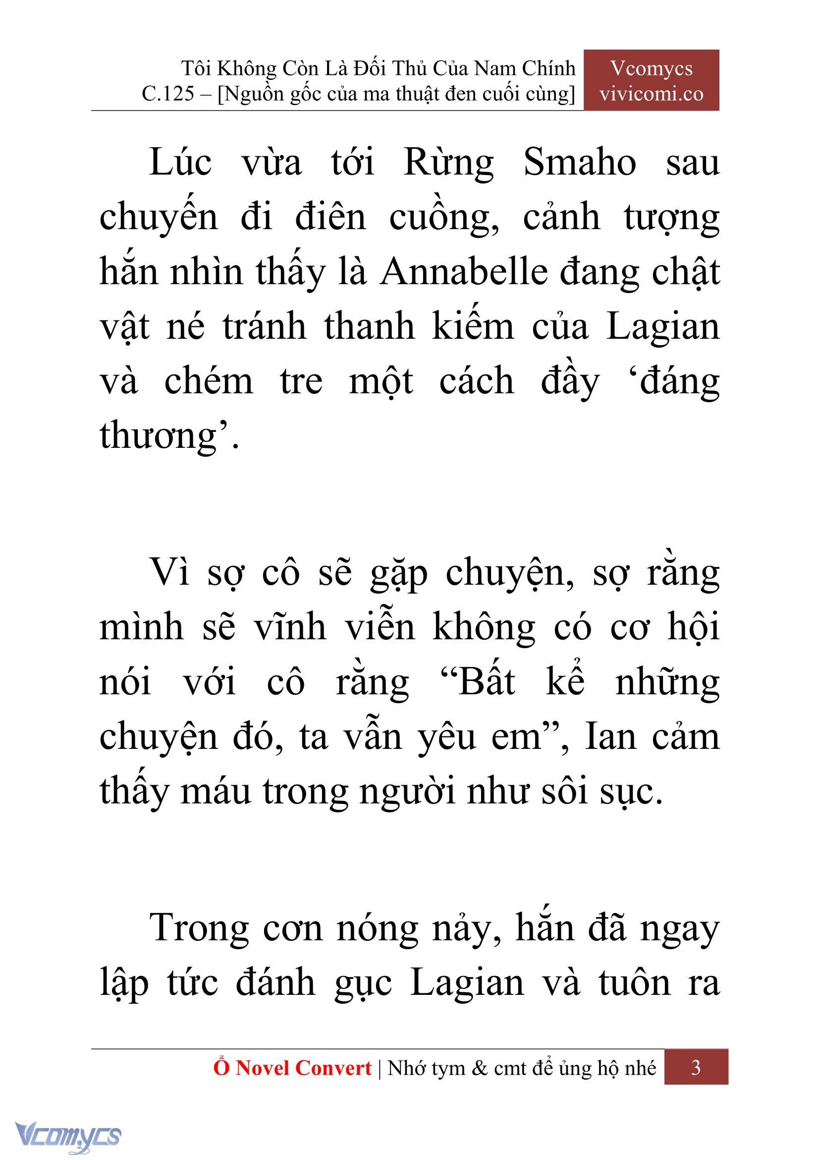 [Novel] Tôi Không Còn Là Đối Thủ Của Nam Chính Chapter  125 - 5