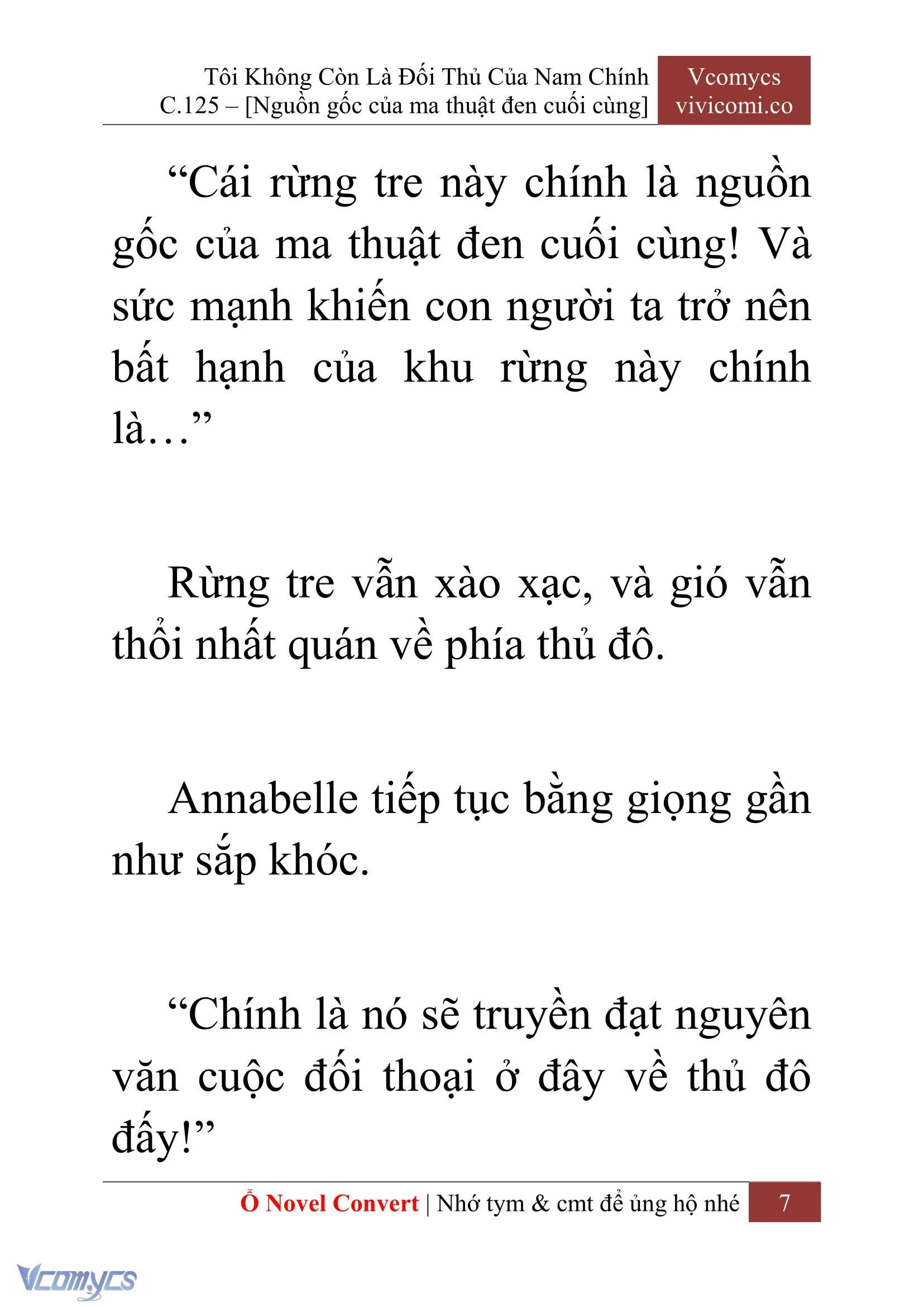 [Novel] Tôi Không Còn Là Đối Thủ Của Nam Chính Chapter  125 - 9