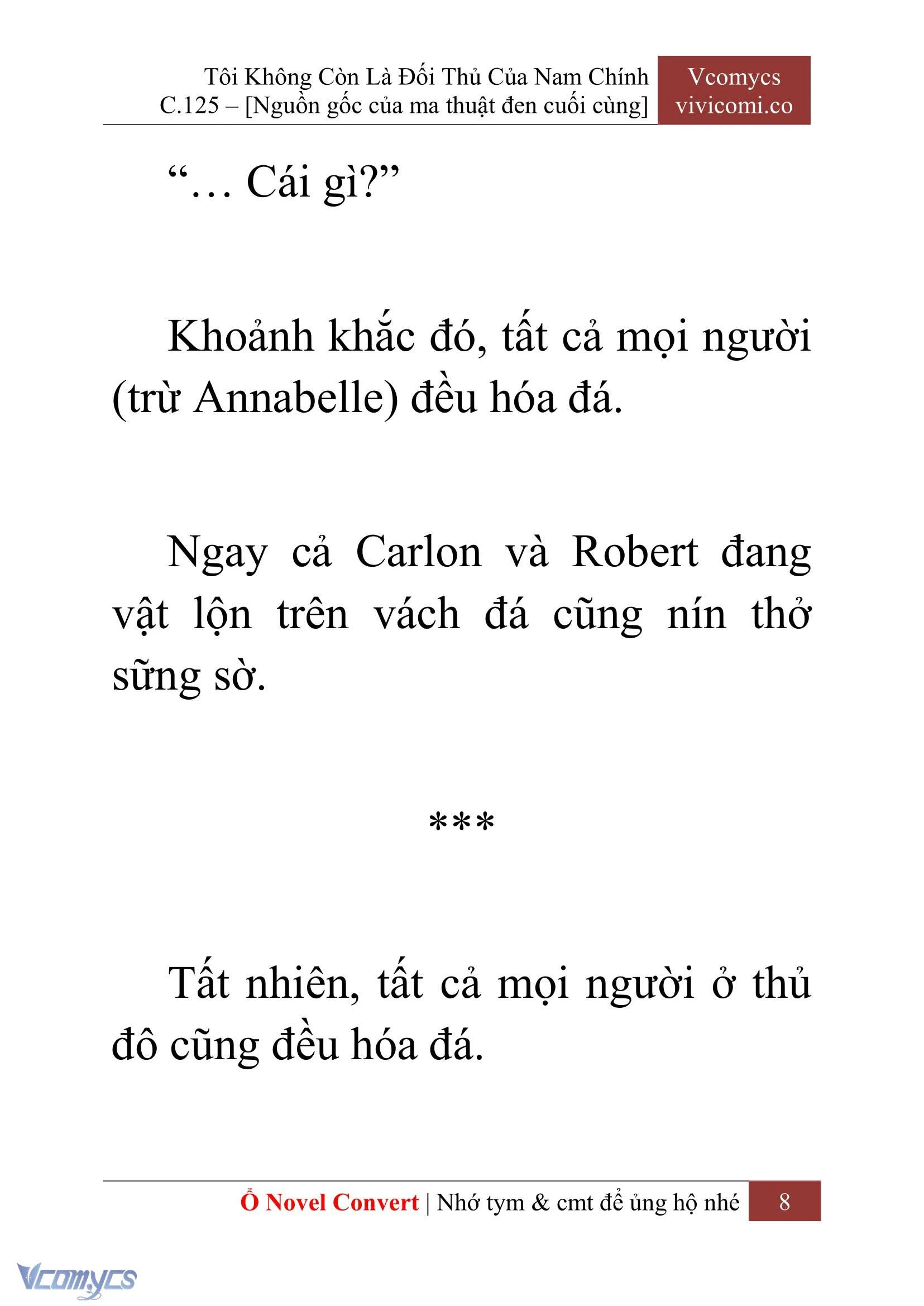 [Novel] Tôi Không Còn Là Đối Thủ Của Nam Chính Chapter  125 - 10