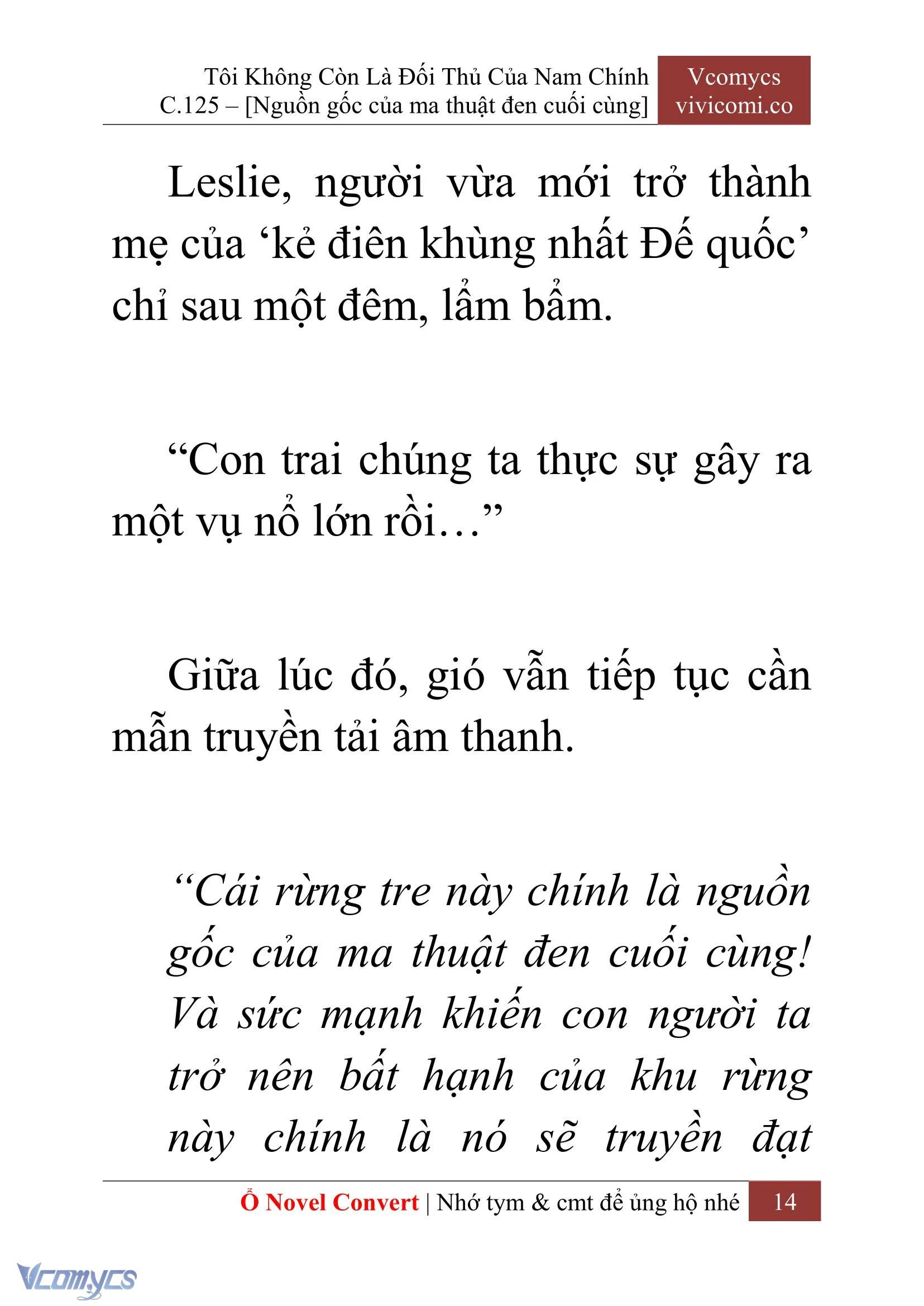 [Novel] Tôi Không Còn Là Đối Thủ Của Nam Chính Chapter  125 - 16