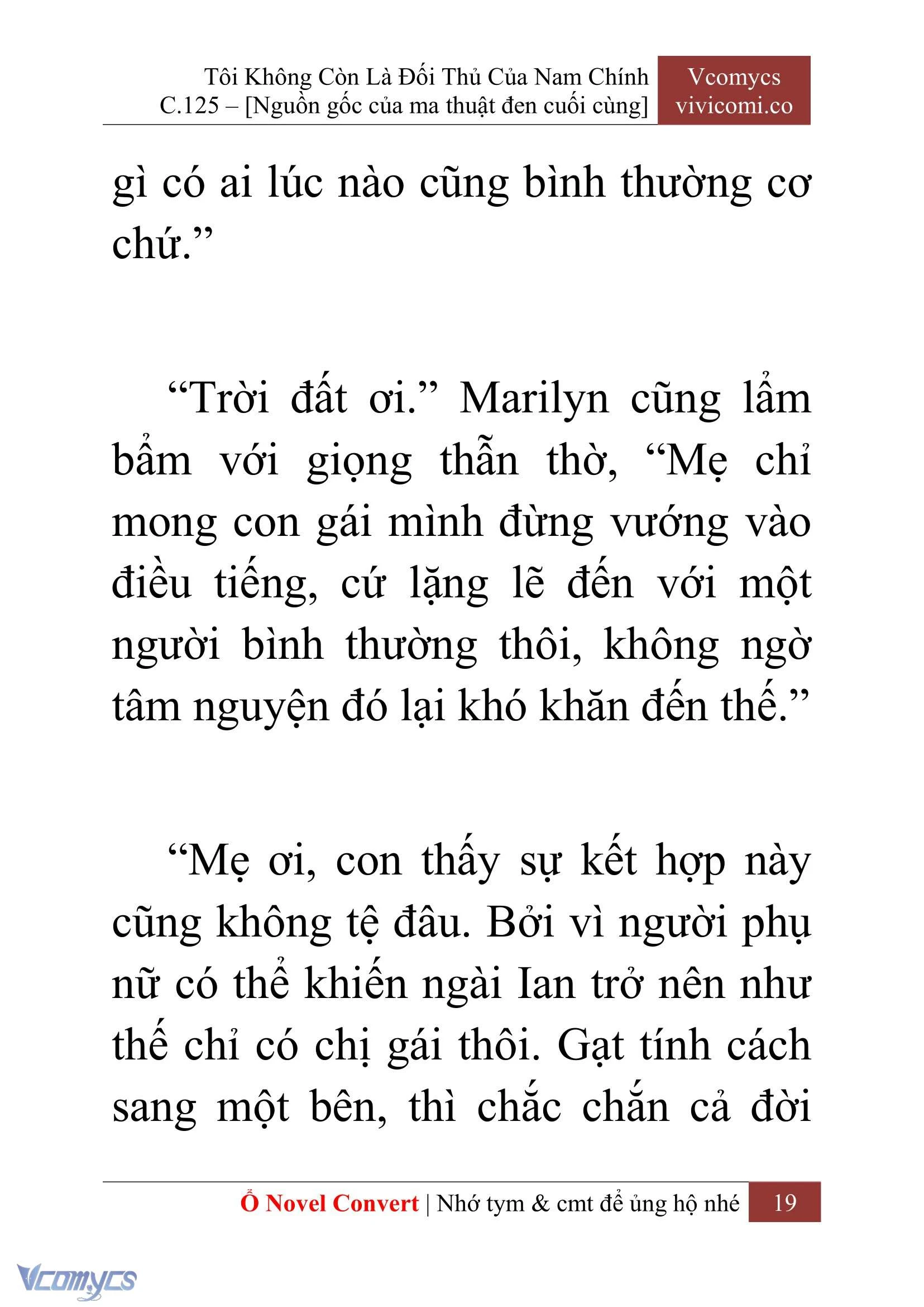 [Novel] Tôi Không Còn Là Đối Thủ Của Nam Chính Chapter  125 - 21