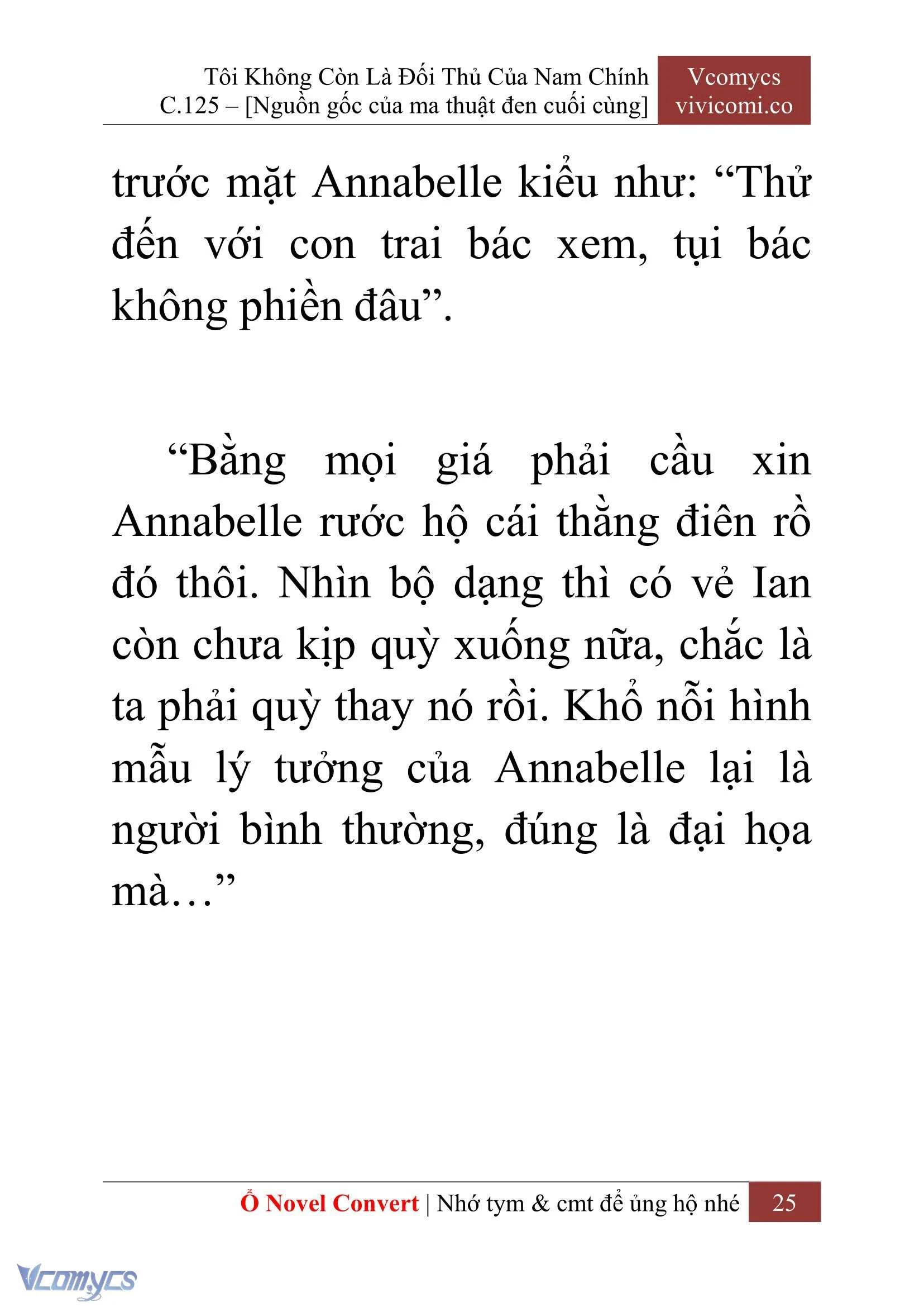 [Novel] Tôi Không Còn Là Đối Thủ Của Nam Chính Chapter  125 - 27