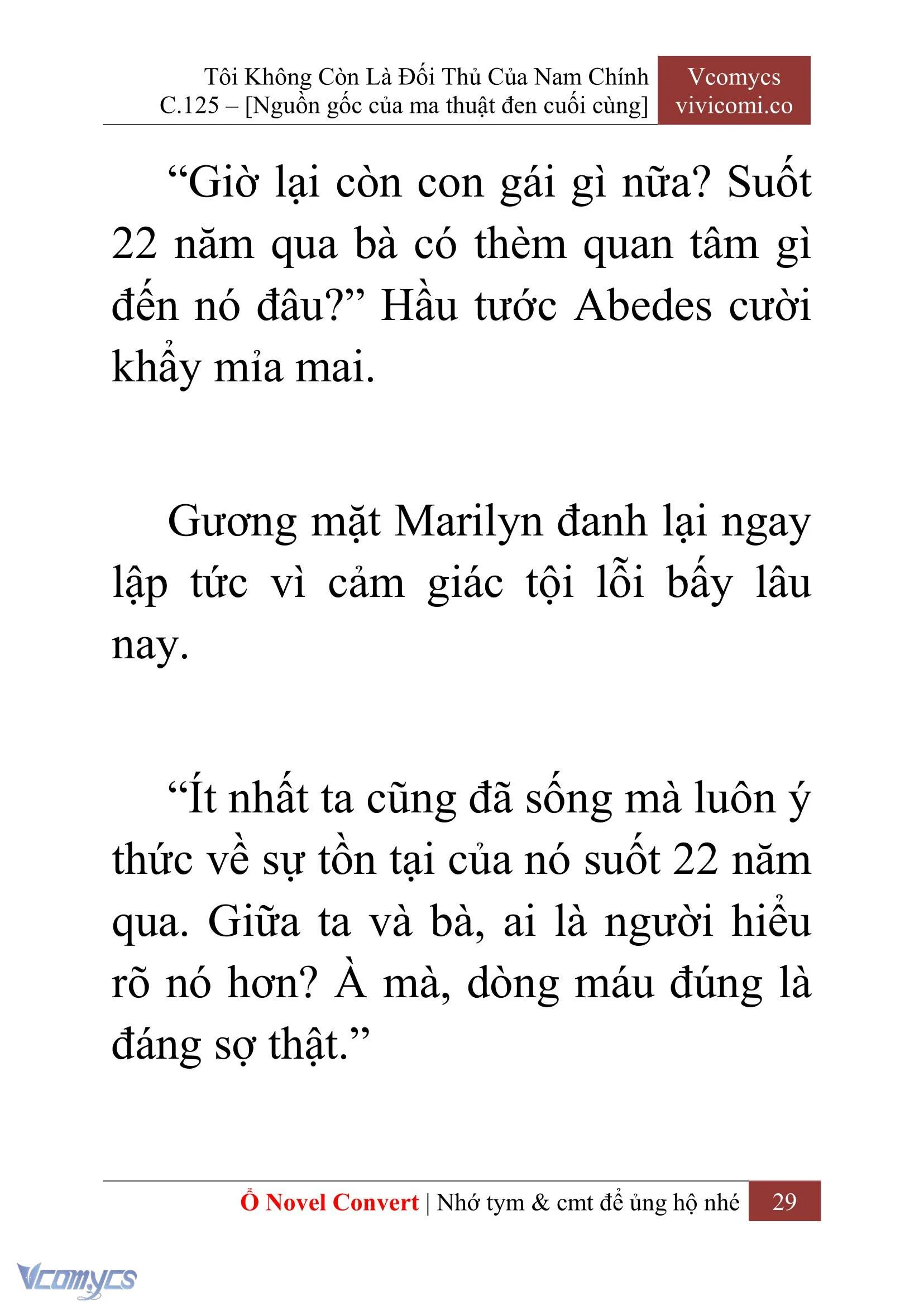 [Novel] Tôi Không Còn Là Đối Thủ Của Nam Chính Chapter  125 - 31