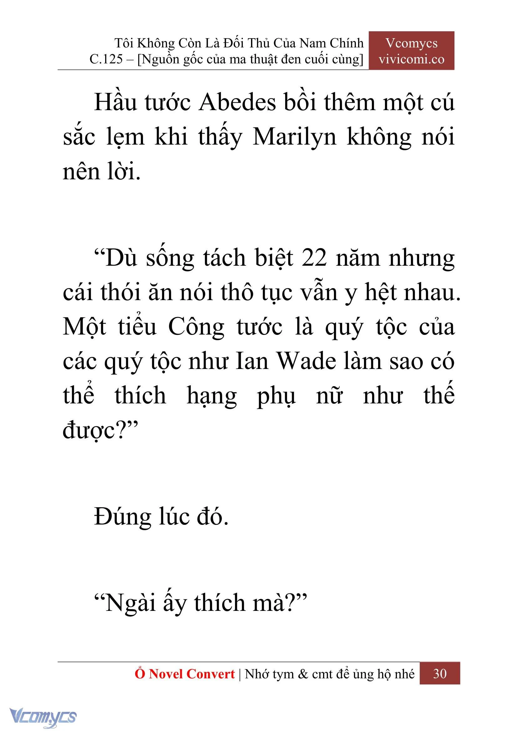 [Novel] Tôi Không Còn Là Đối Thủ Của Nam Chính Chapter  125 - 32