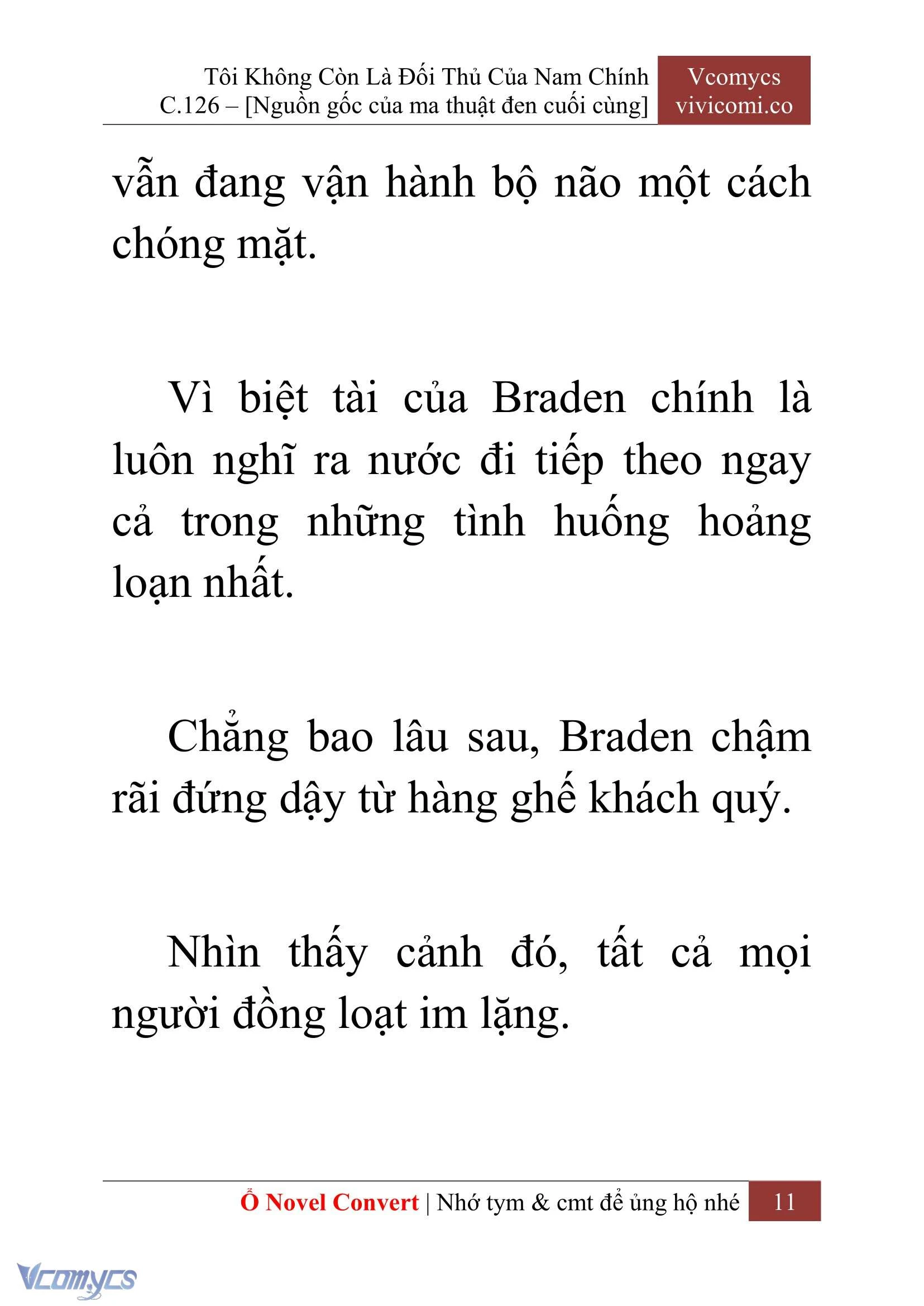 [Novel] Tôi Không Còn Là Đối Thủ Của Nam Chính Chapter  126 - 13