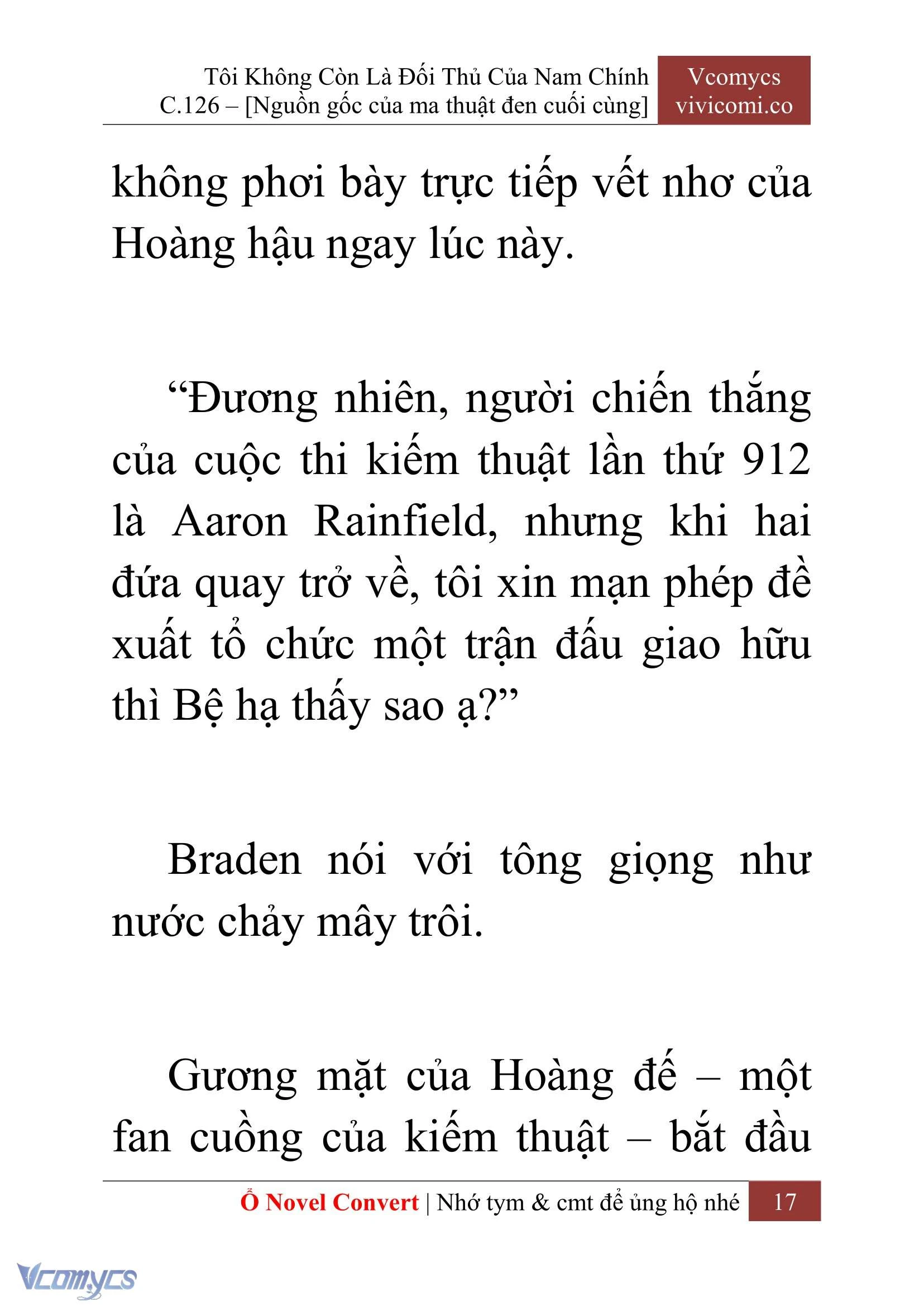 [Novel] Tôi Không Còn Là Đối Thủ Của Nam Chính Chapter  126 - 19