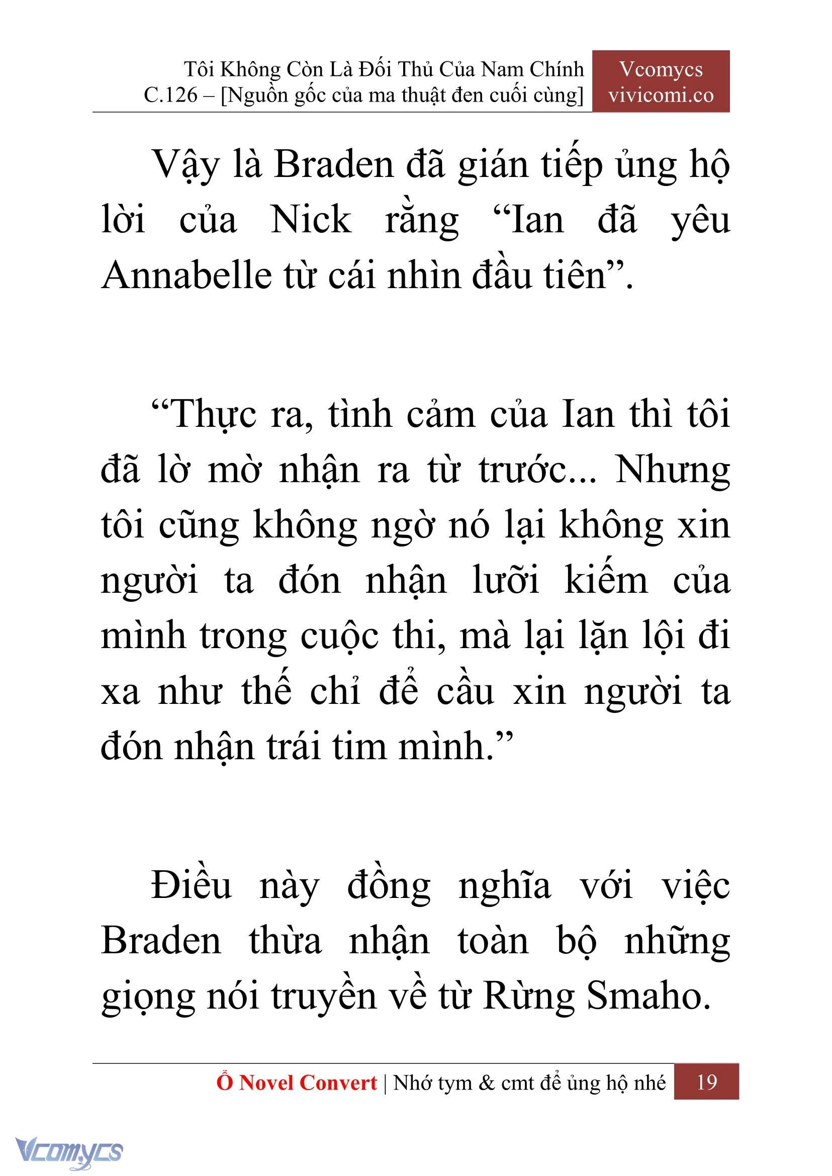 [Novel] Tôi Không Còn Là Đối Thủ Của Nam Chính Chapter  126 - 21