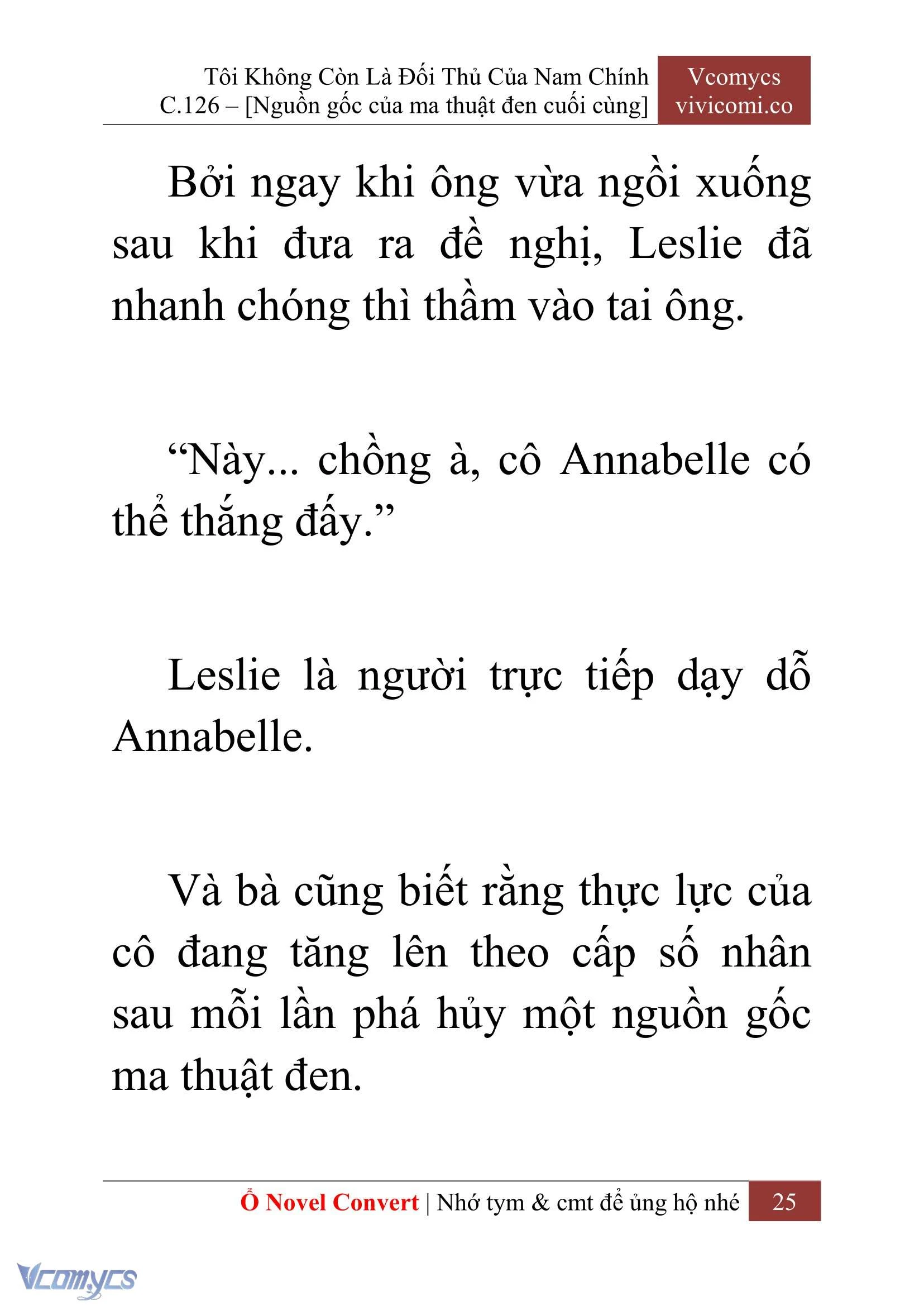 [Novel] Tôi Không Còn Là Đối Thủ Của Nam Chính Chapter  126 - 27