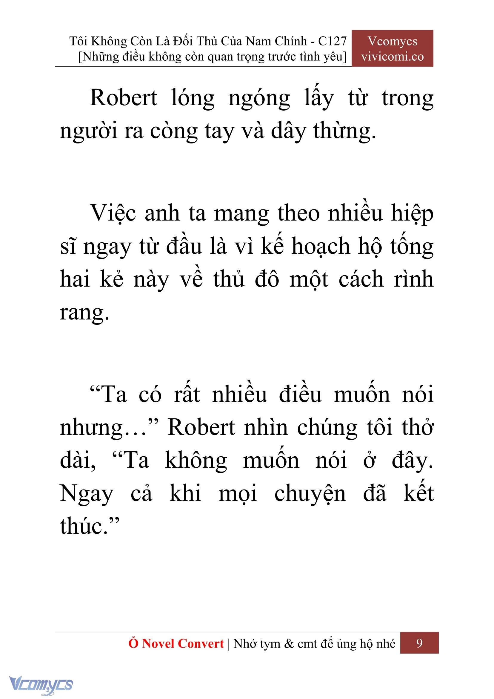 [Novel] Tôi Không Còn Là Đối Thủ Của Nam Chính Chapter  127 - 11