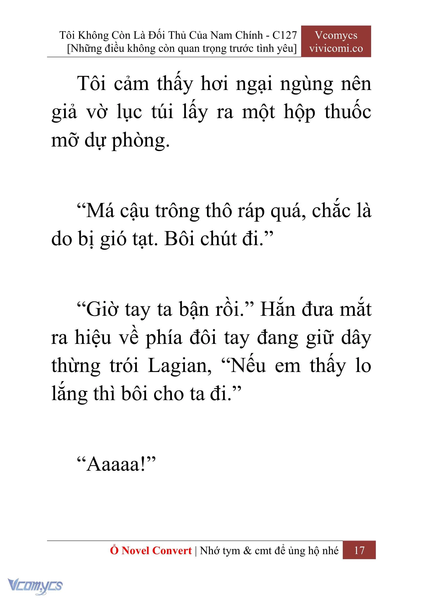 [Novel] Tôi Không Còn Là Đối Thủ Của Nam Chính Chapter  127 - 19