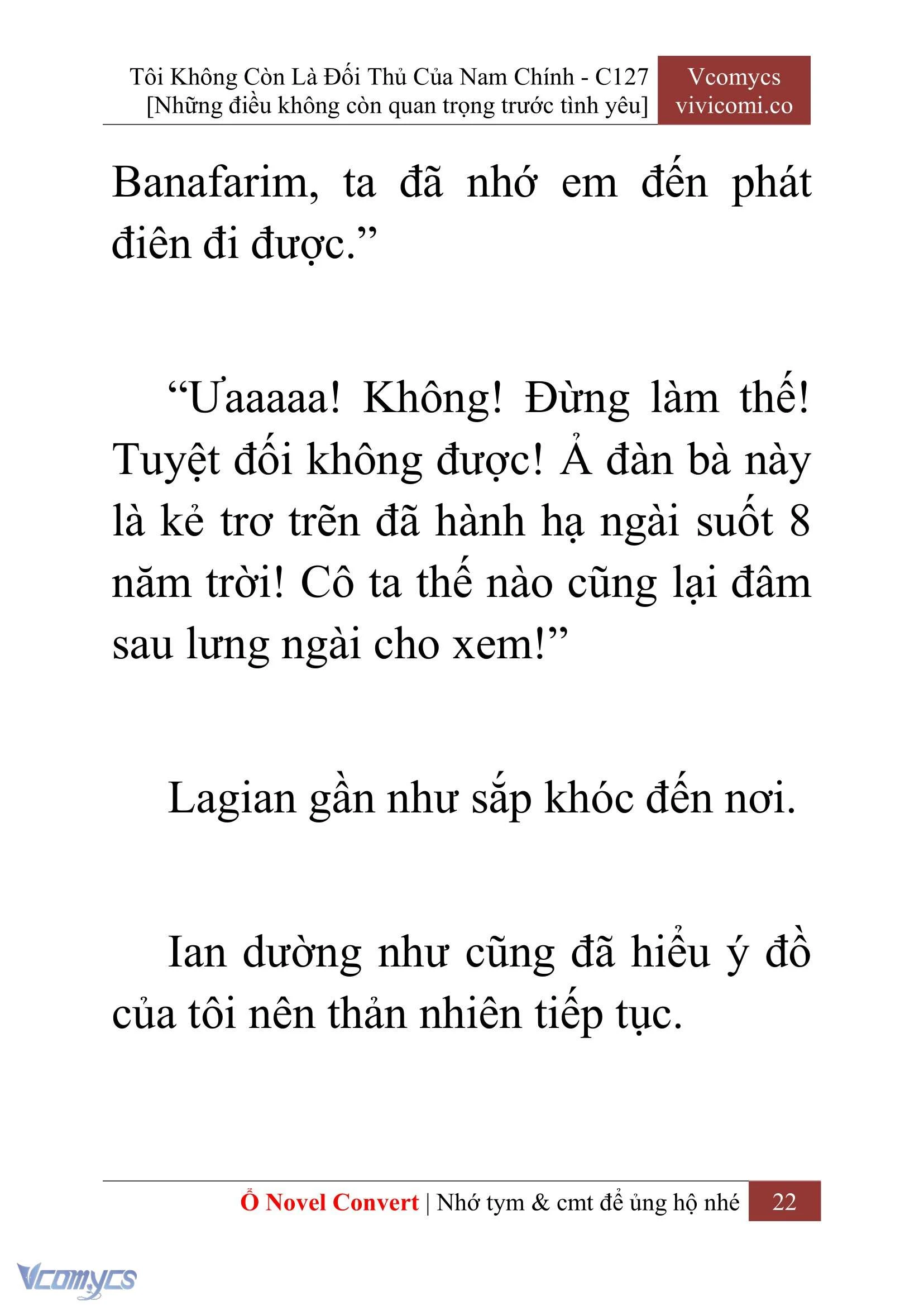 [Novel] Tôi Không Còn Là Đối Thủ Của Nam Chính Chapter  127 - 24
